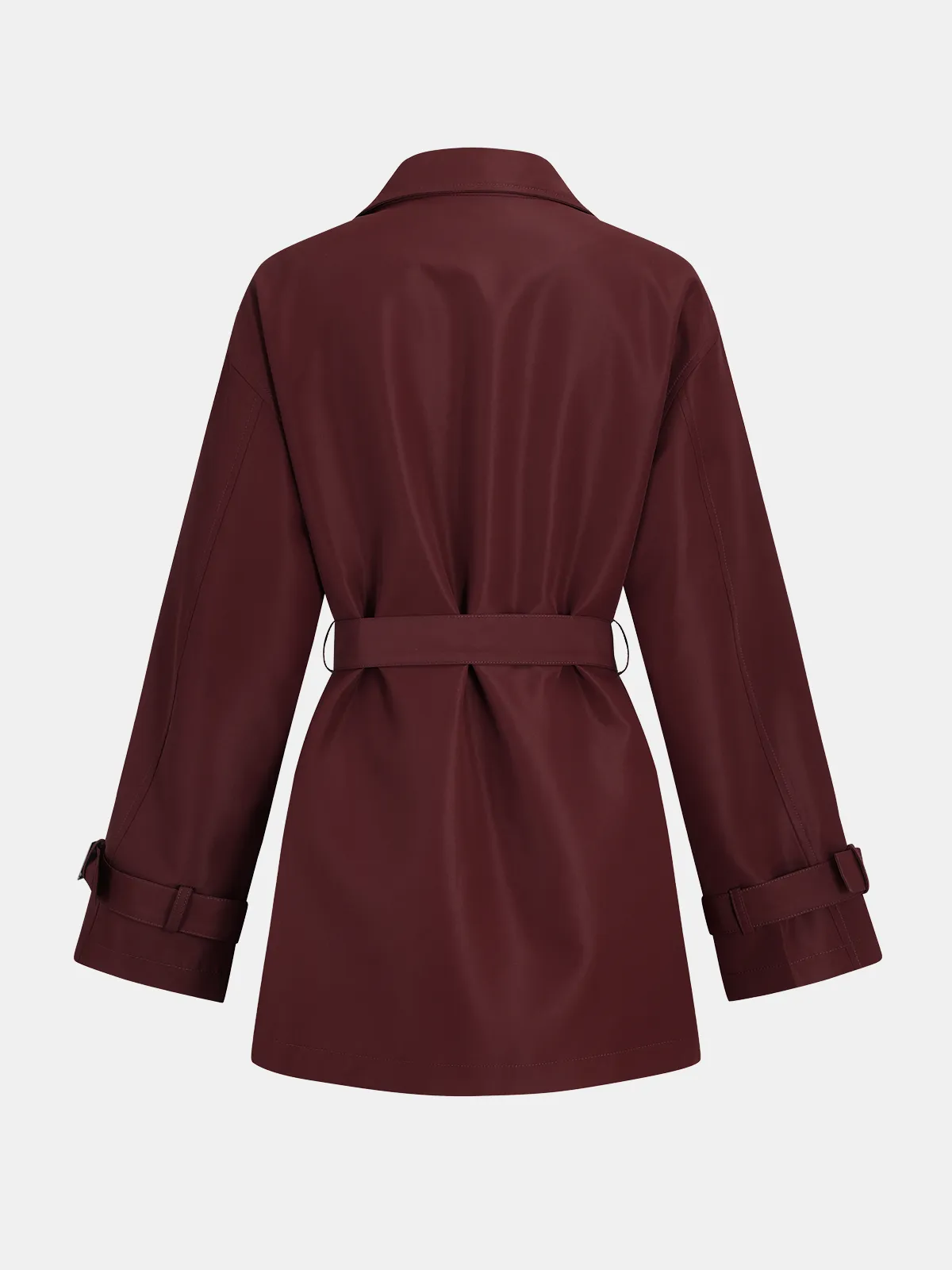 Belted Double-Breasted Trench Coat sold by COMMENSE product image thumbnail 2