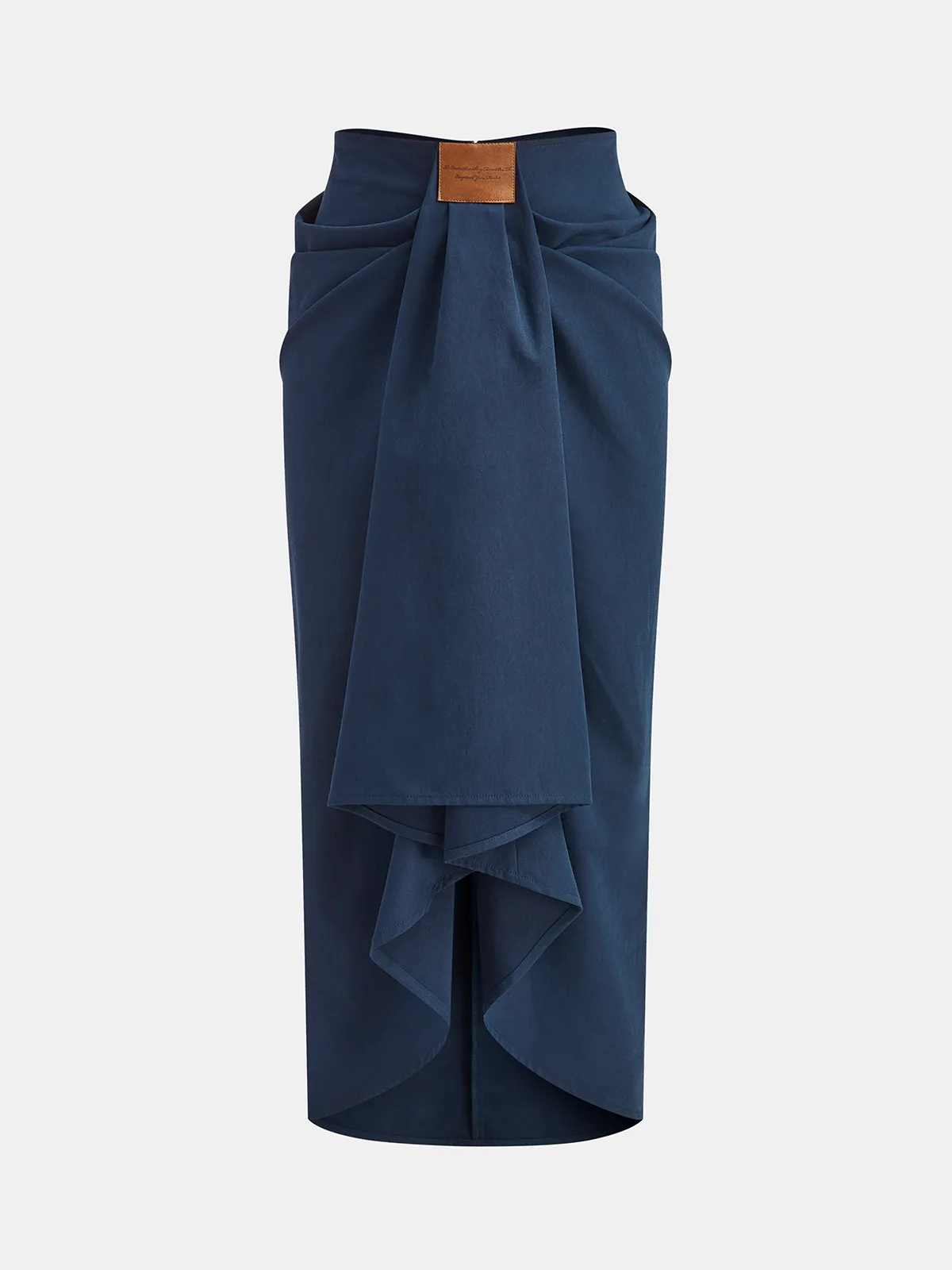 Asymmetric Ruffled Midi Skirt sold by COMMENSE