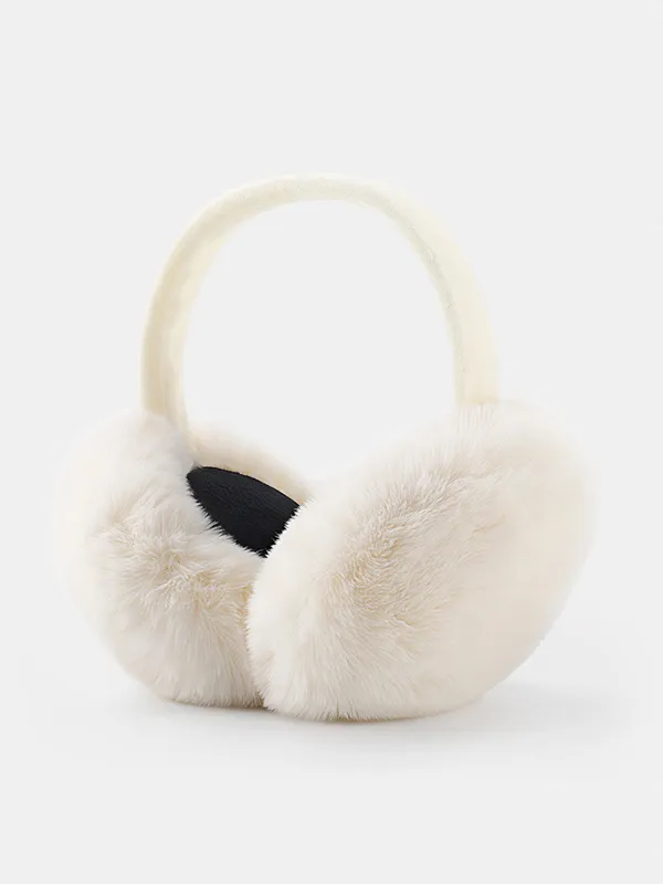 Faux Fur Soft Warm Earmuffs sold by COMMENSE