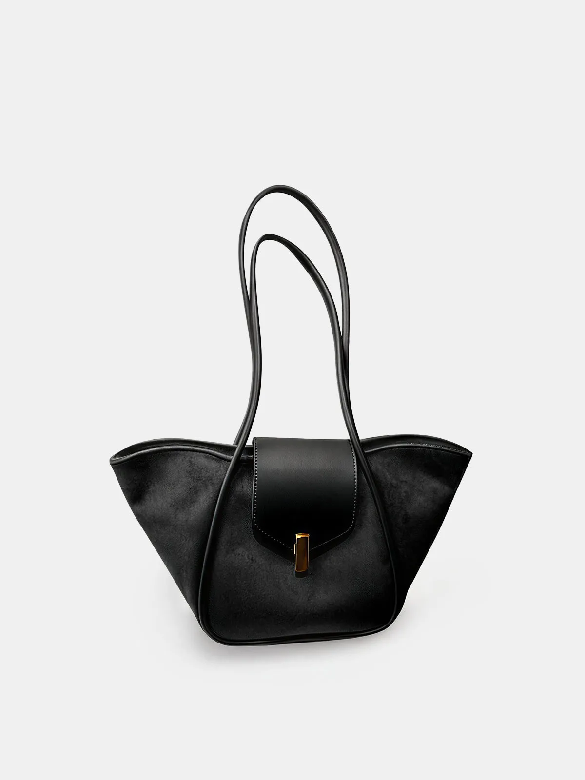 Minimalist Flap Clasp Shoulder Bag sold by COMMENSE product image thumbnail 3