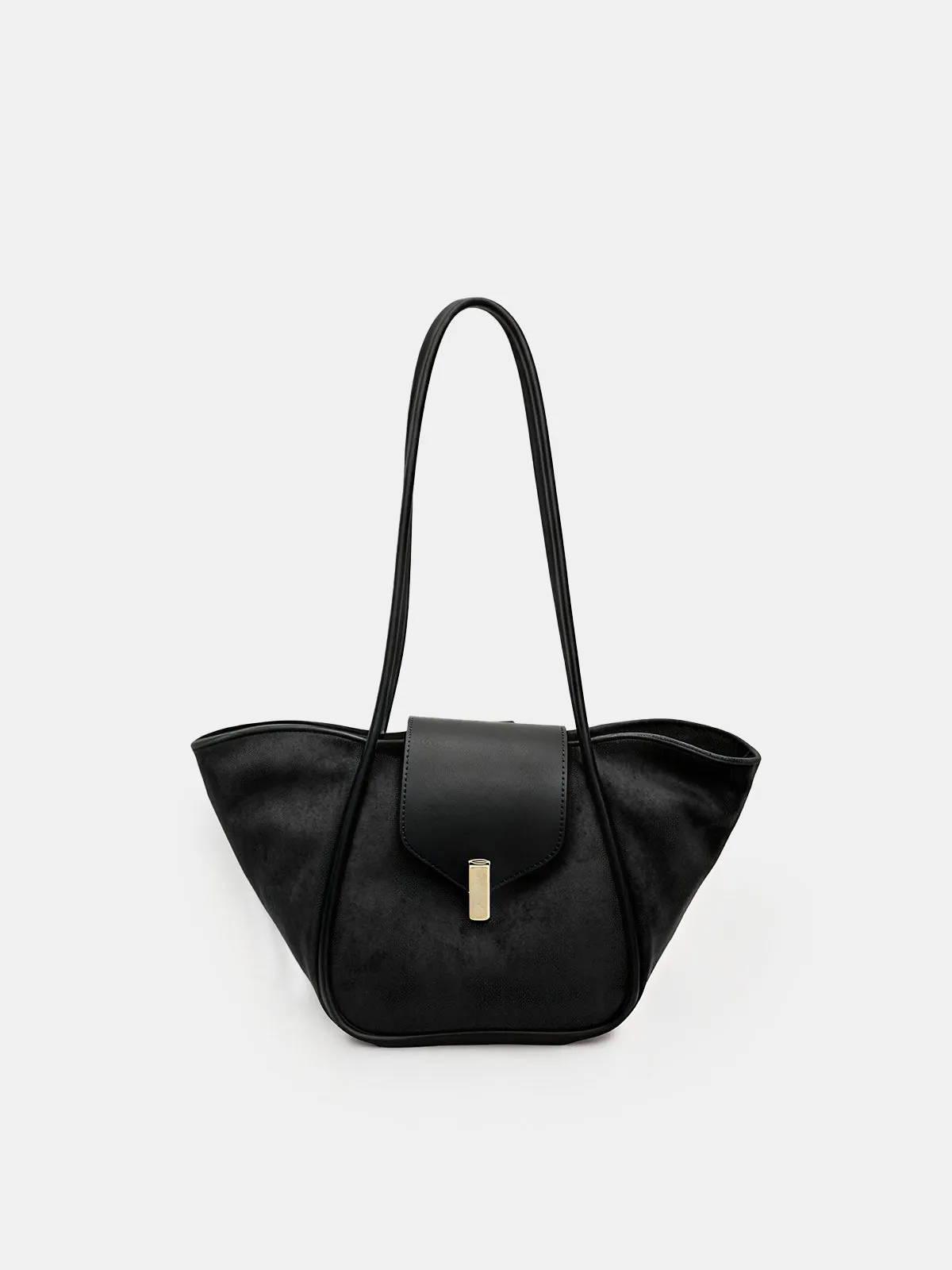 Minimalist Flap Clasp Shoulder Bag sold by COMMENSE