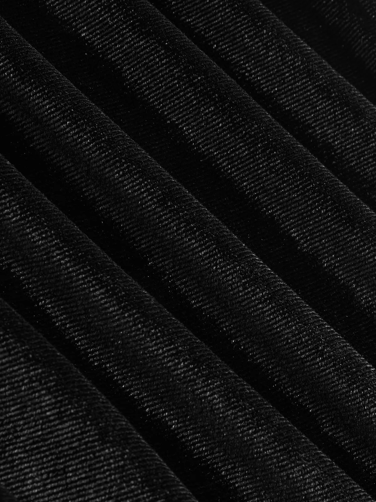 One-Shoulder Ruched Velvet Dress sold by COMMENSE product image thumbnail 2