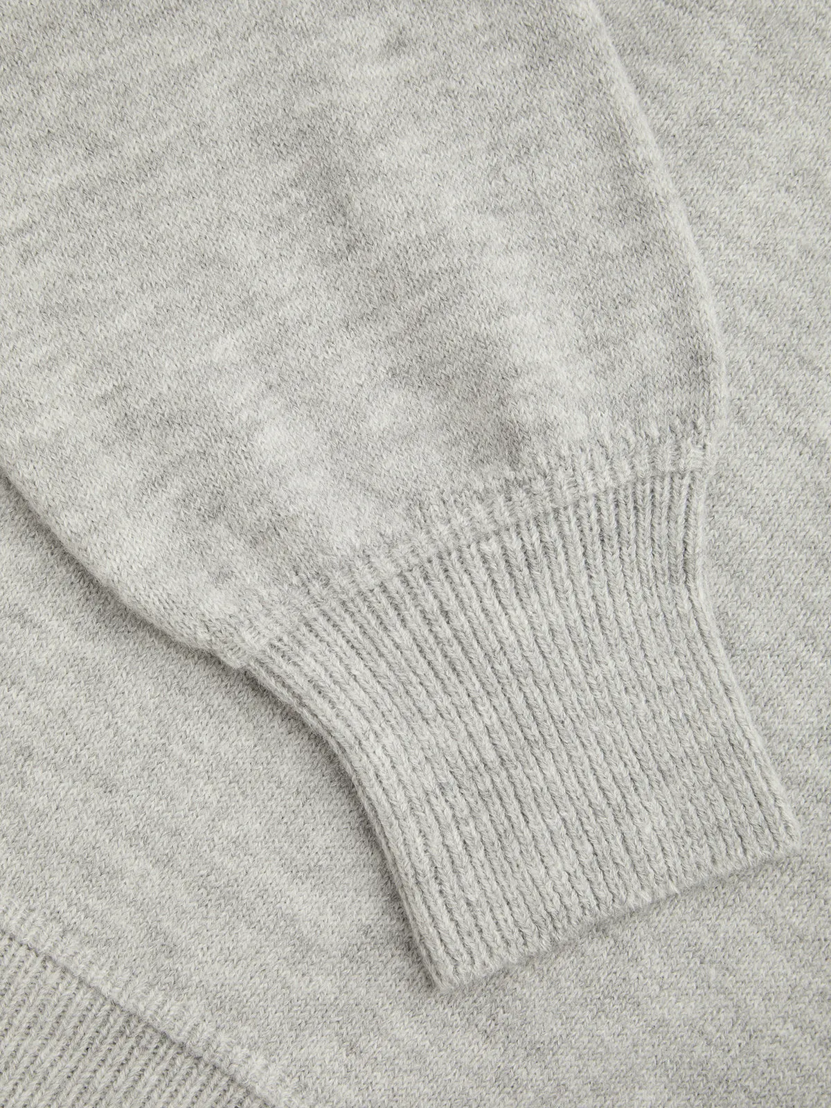 Button-Front Balloon-Sleeve Knit Sweater sold by COMMENSE product image thumbnail 4