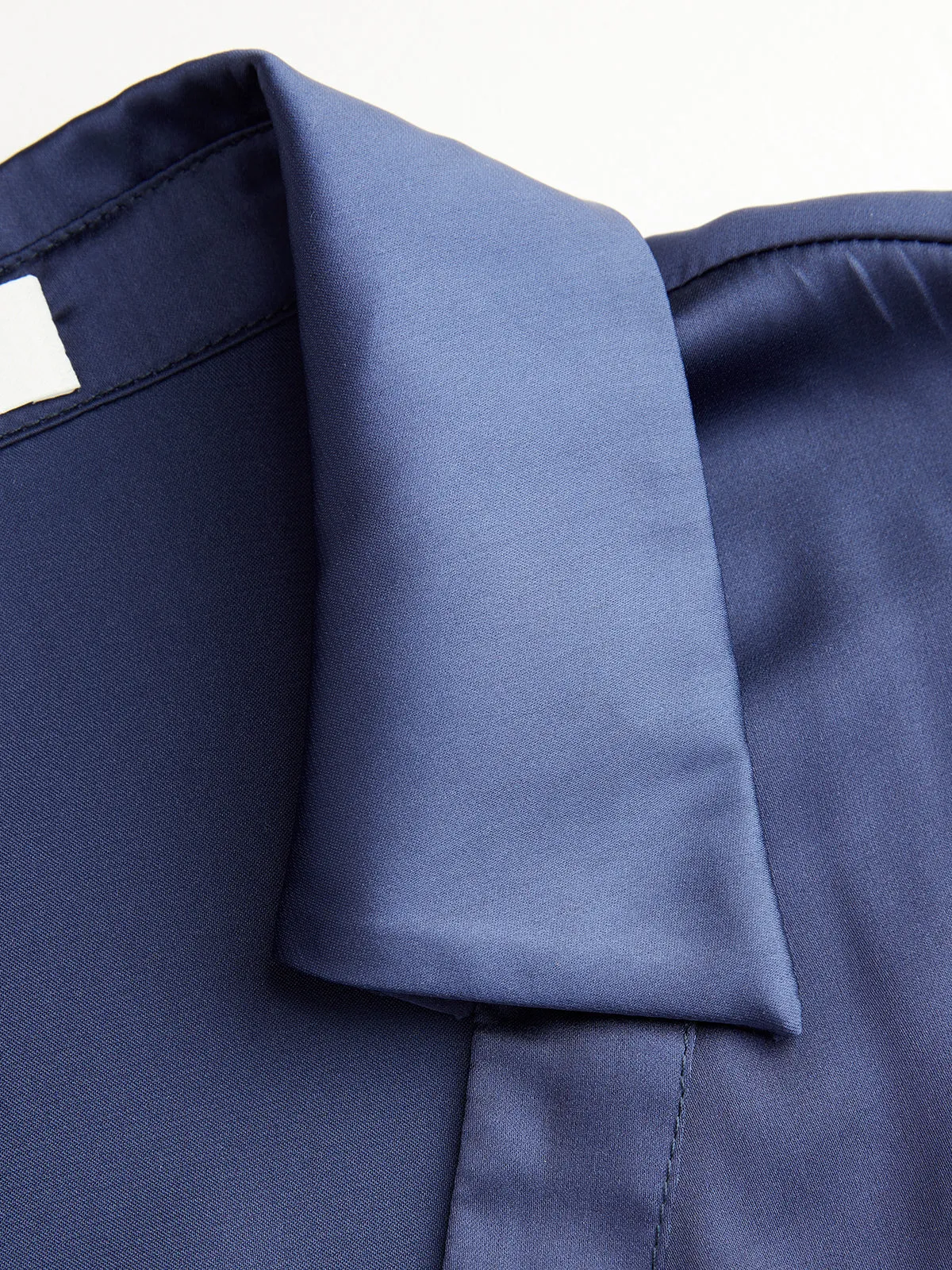 Satin Wrap Blouse with Tie-Waist sold by COMMENSE product image thumbnail 5
