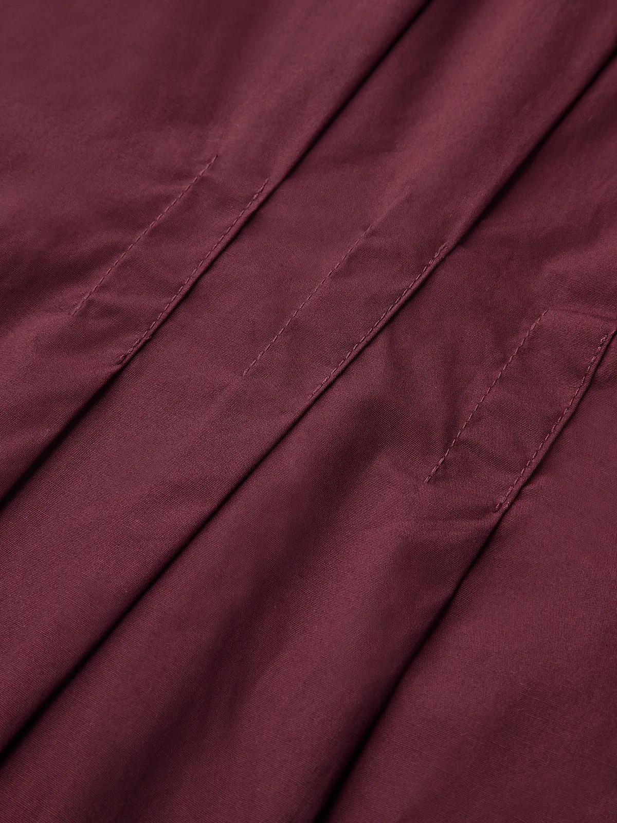 Pleated Peplum Shirt with Collar Detail sold by COMMENSE product image thumbnail 4