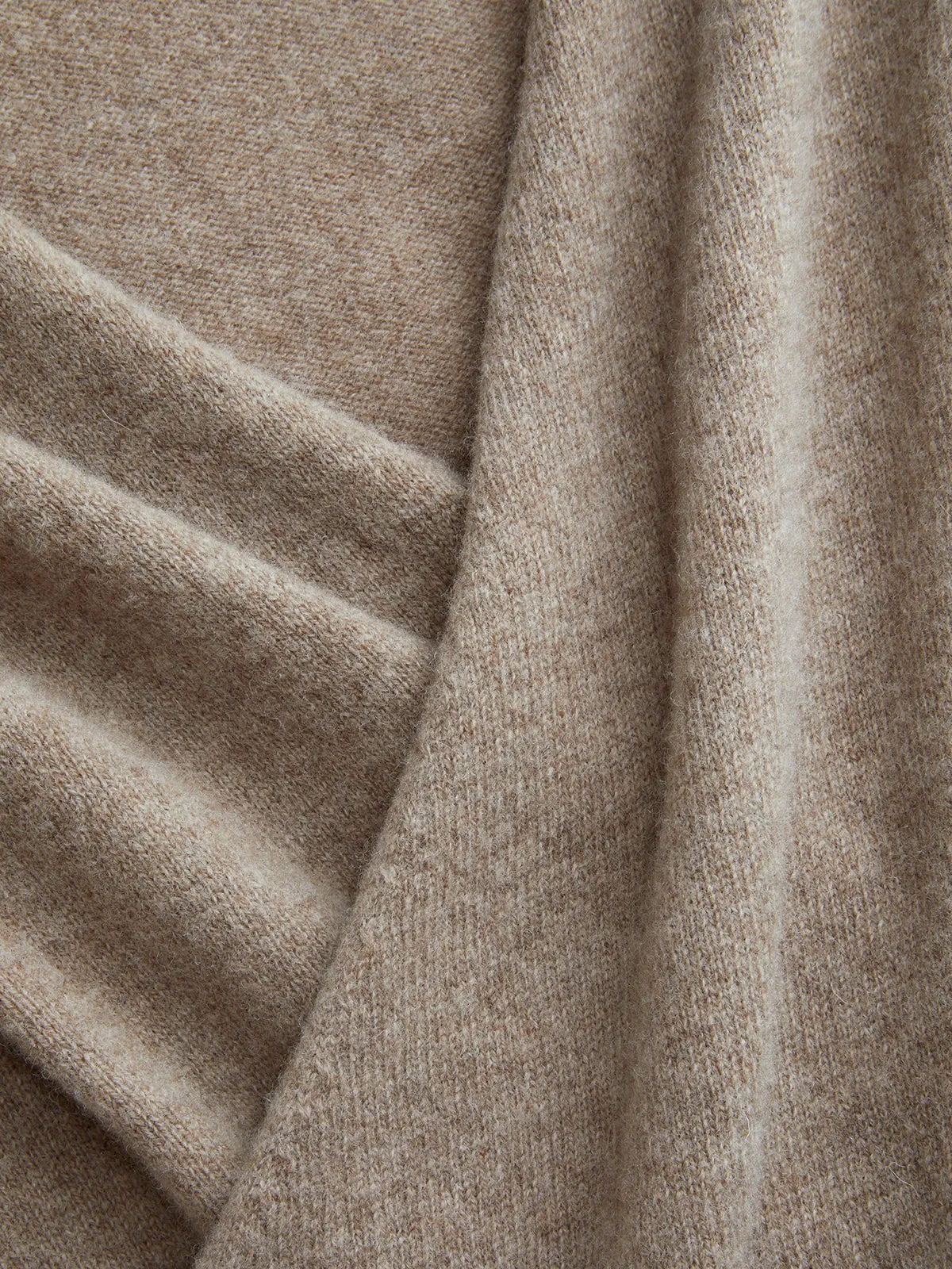 Wrap-Front Long-Sleeve Knit Top sold by COMMENSE product image thumbnail 3