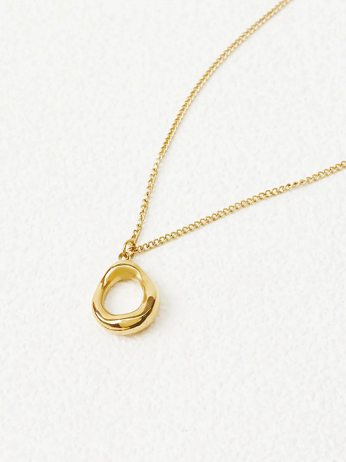 Layered Gold-Tone Chain Necklace sold by COMMENSE product image thumbnail 4