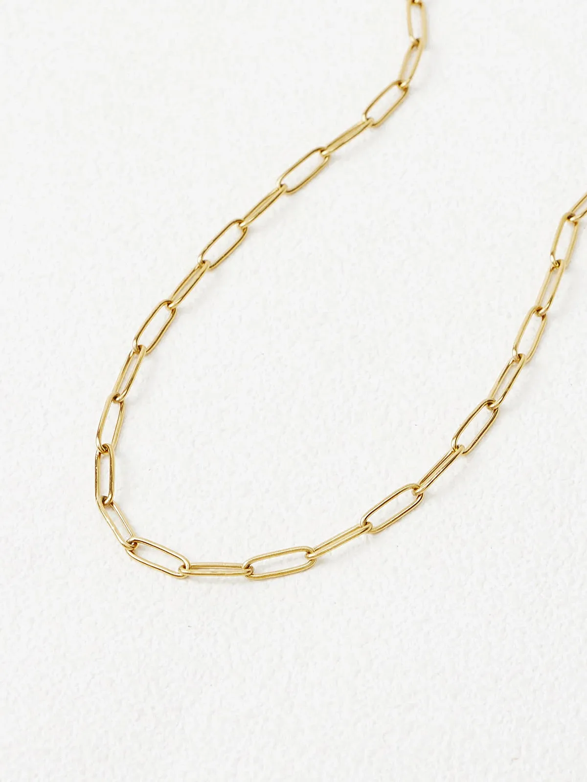 Layered Gold-Tone Chain Necklace sold by COMMENSE product image thumbnail 3