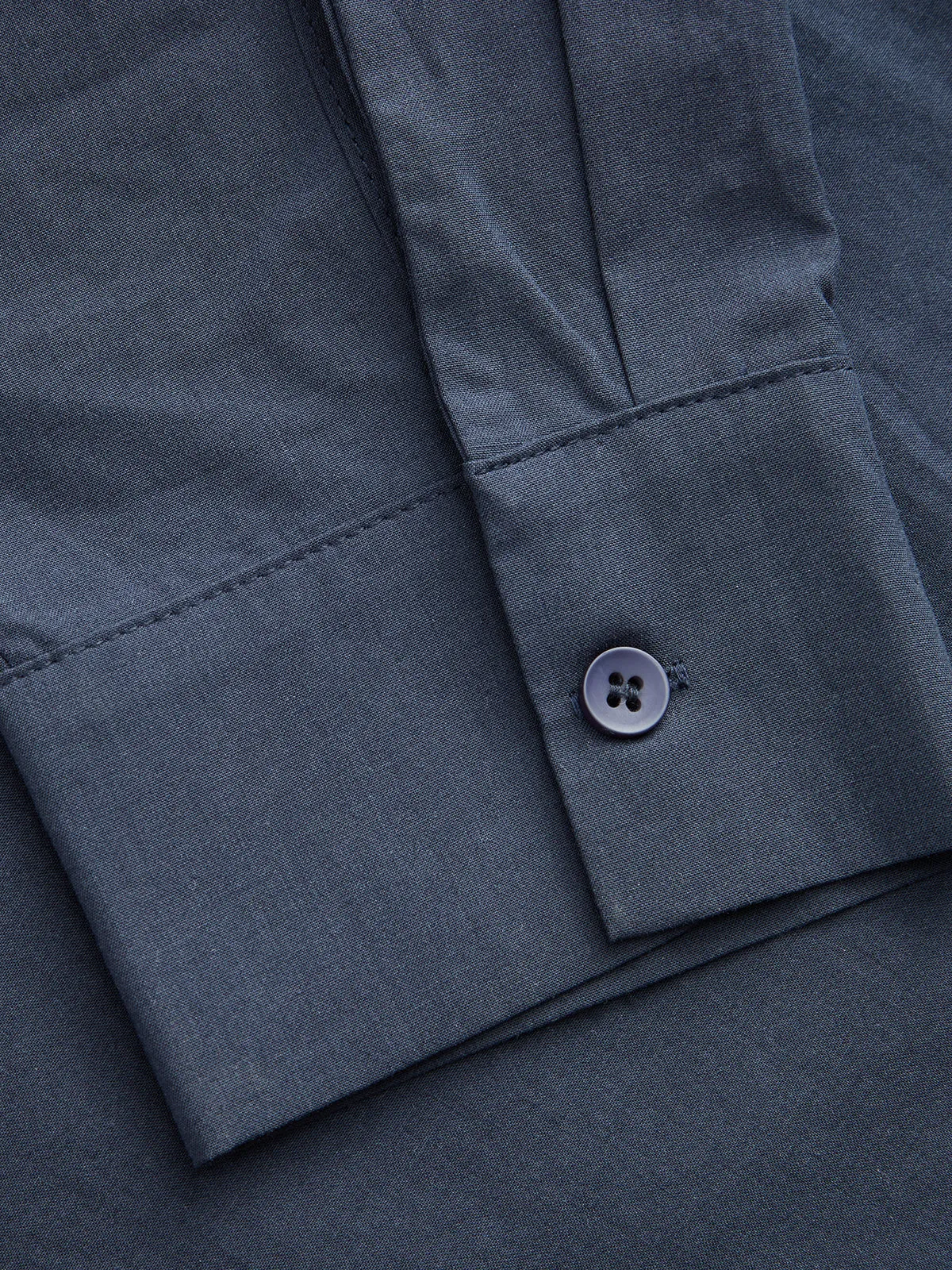 Tie-Neck Balloon Sleeve Cropped Blouse sold by COMMENSE product image thumbnail 4