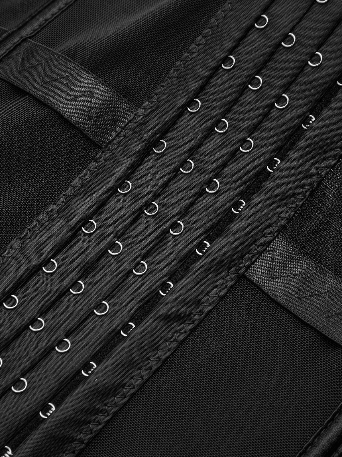 Sheer Mesh Boned Corset sold by COMMENSE product image thumbnail 4