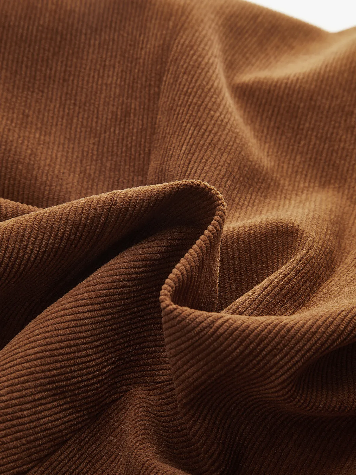 Metal-Buckle Belted Corduroy Blazer sold by COMMENSE product image thumbnail 3