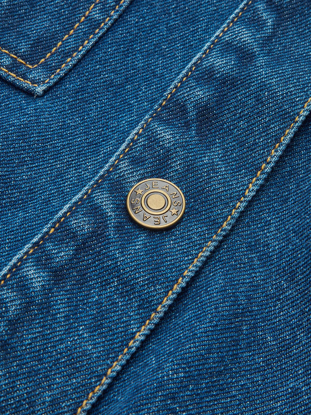 Belted Denim Jacket with Tie-Cuff Detail sold by COMMENSE product image thumbnail 4
