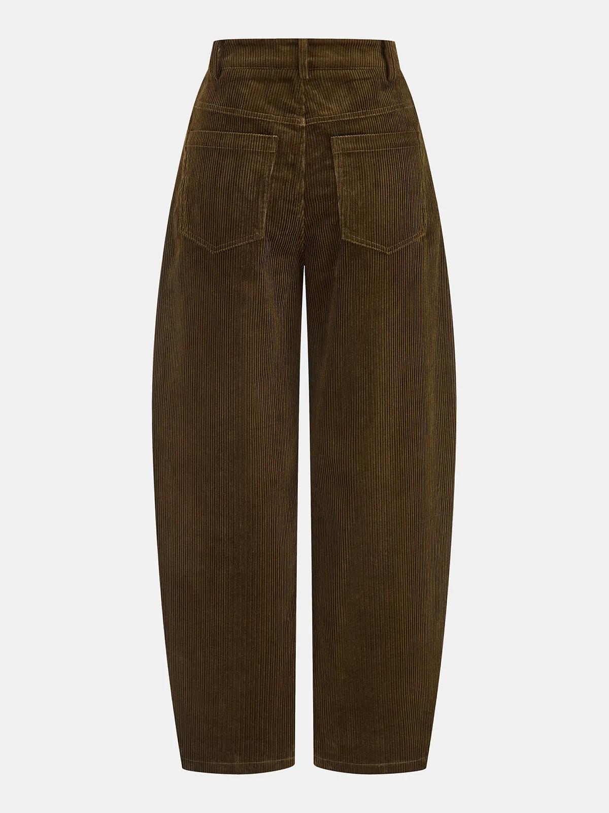 Corduroy Curved-Leg Pants sold by COMMENSE product image thumbnail 2