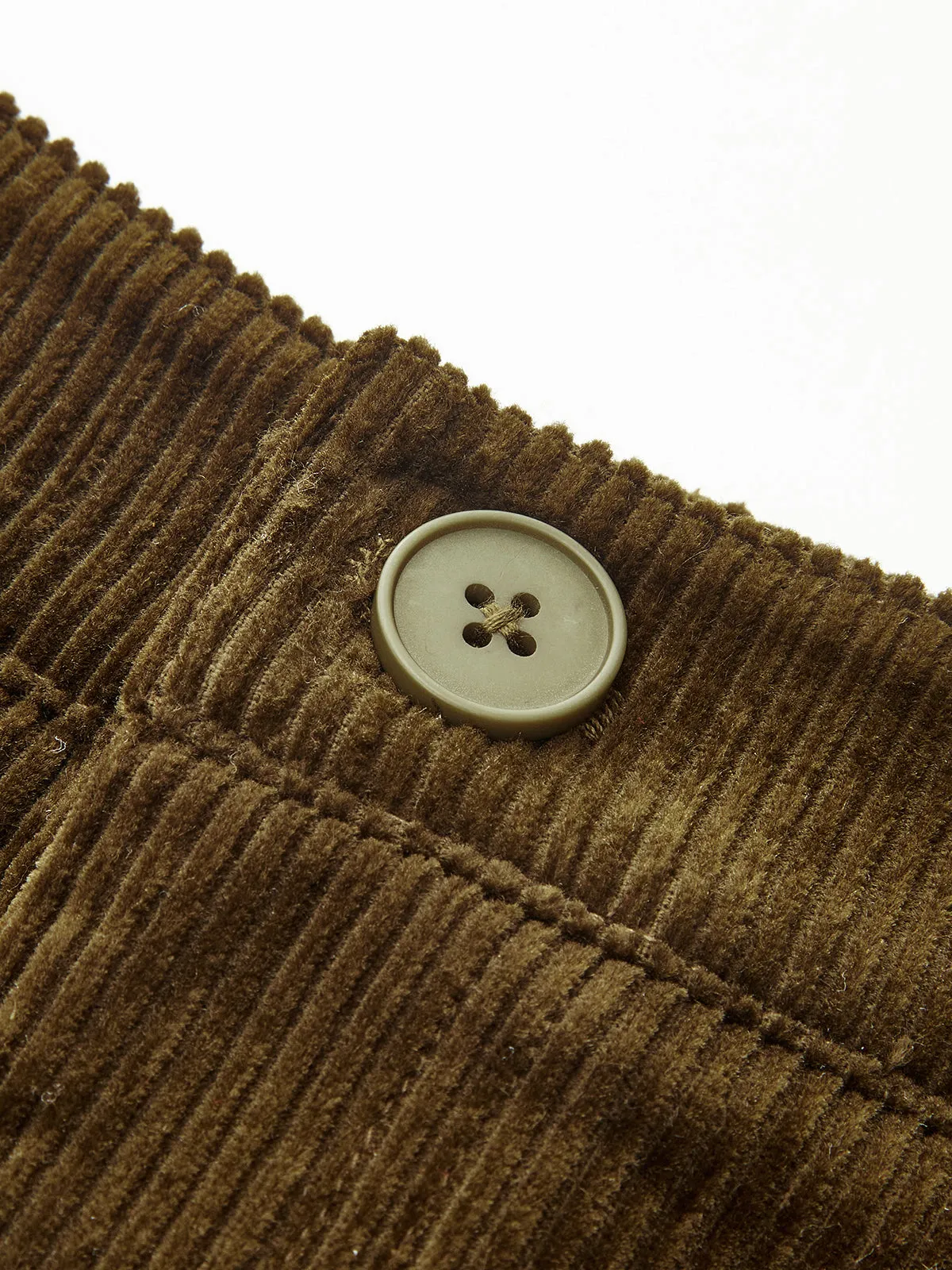 Corduroy Curved-Leg Pants sold by COMMENSE product image thumbnail 3