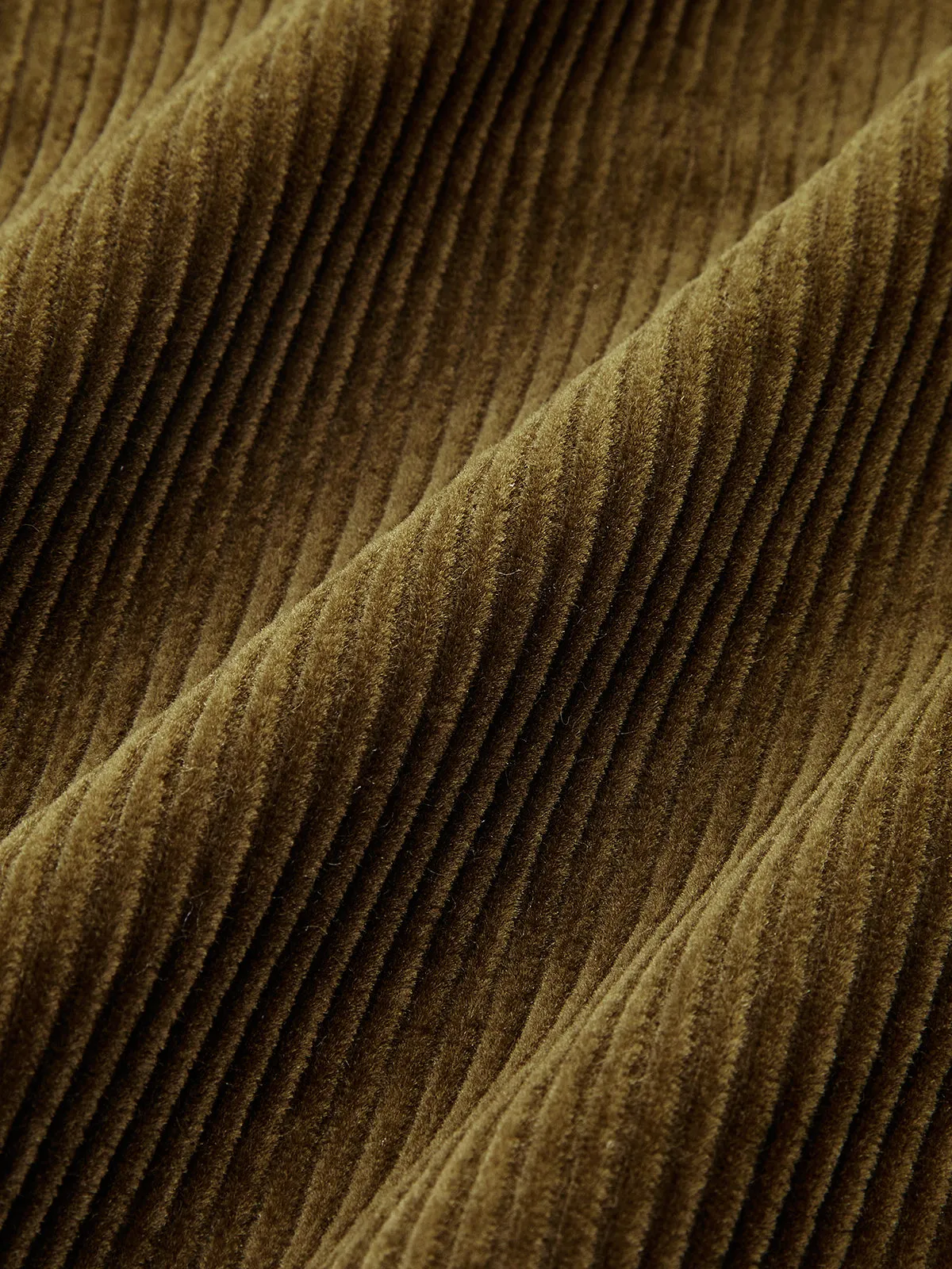 Corduroy Curved-Leg Pants sold by COMMENSE product image thumbnail 4