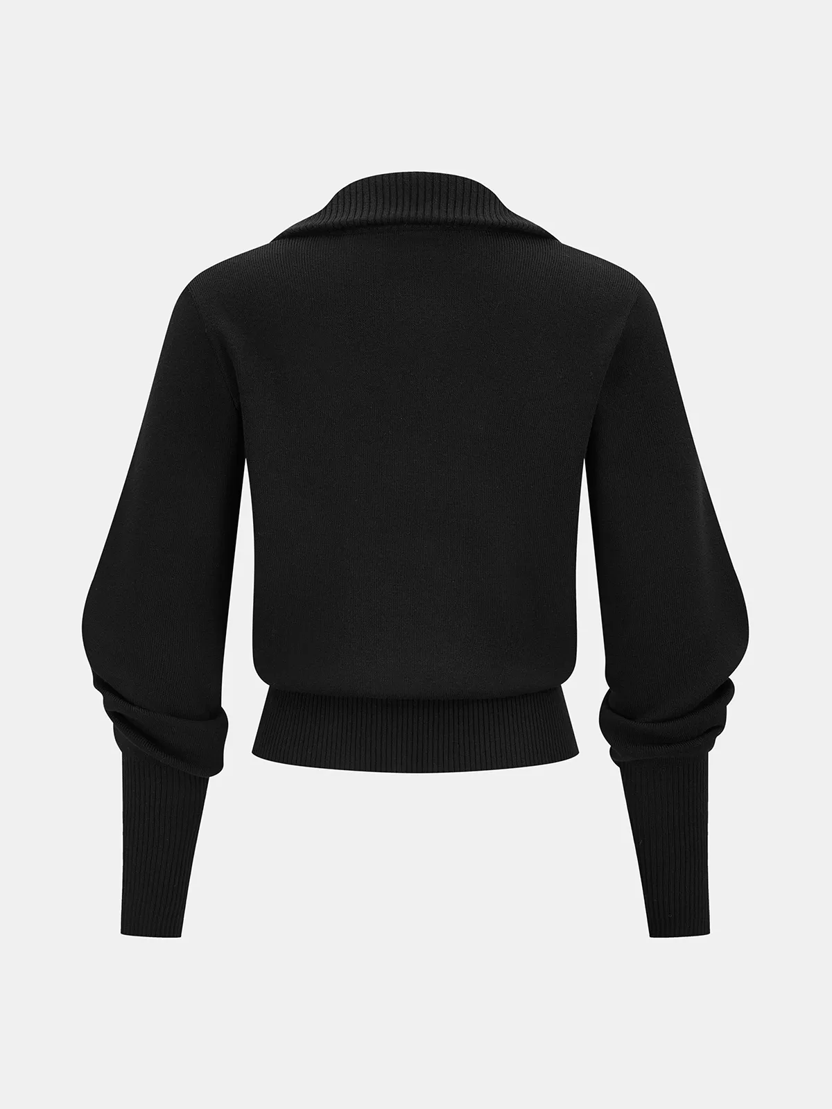 Knit Zipper Jacket & Pencil Skirt Set sold by COMMENSE product image thumbnail 3