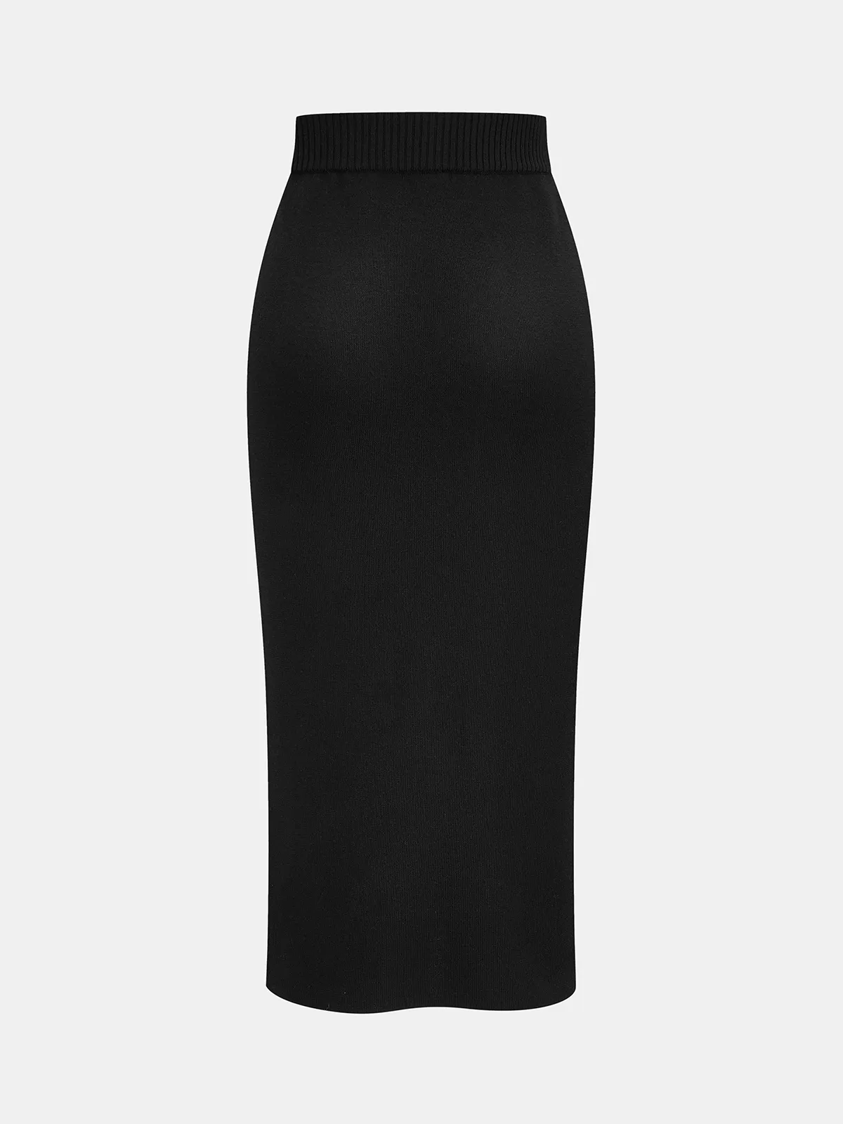 Knit Zipper Jacket & Pencil Skirt Set sold by COMMENSE product image thumbnail 5