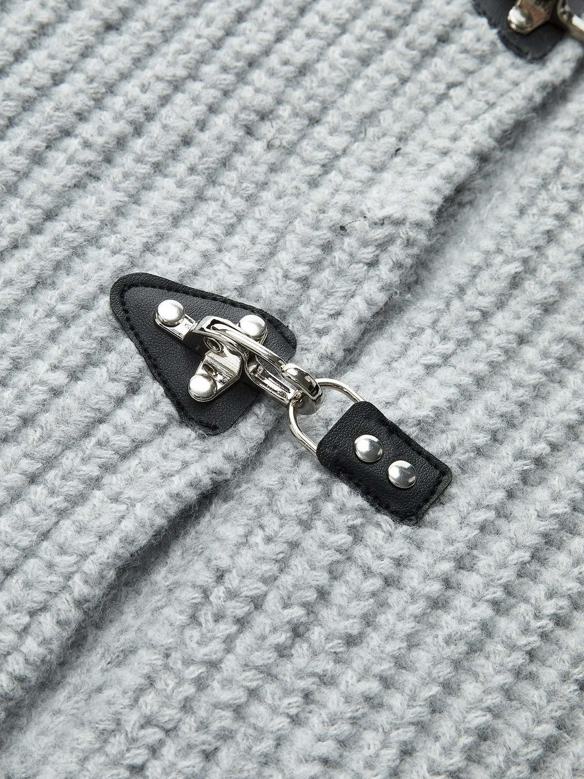 Buckle Detail Sweater Vest sold by COMMENSE product image thumbnail 3