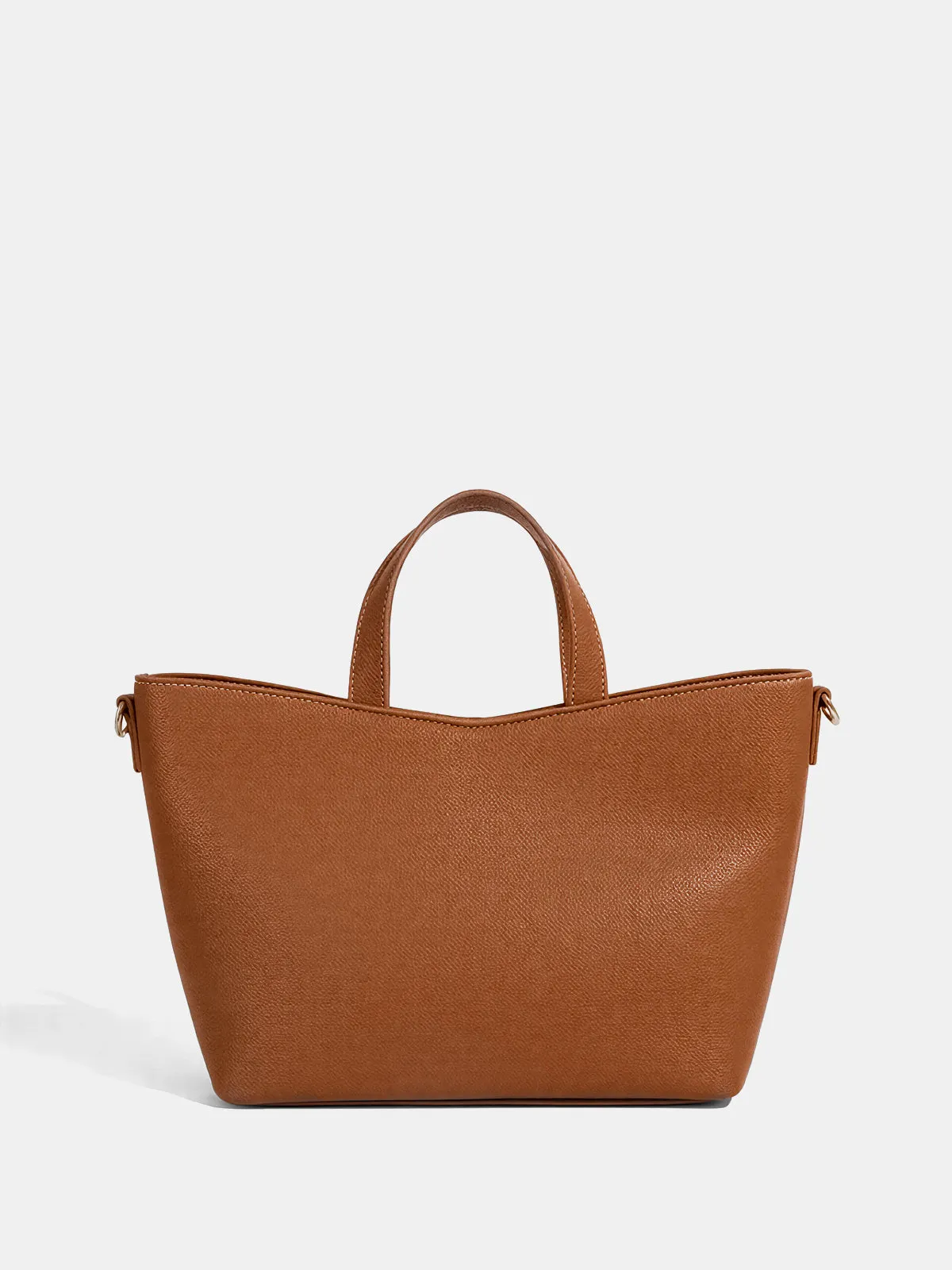 Buckle Detail Dual-Handle Tote Bag sold by COMMENSE product image thumbnail 5