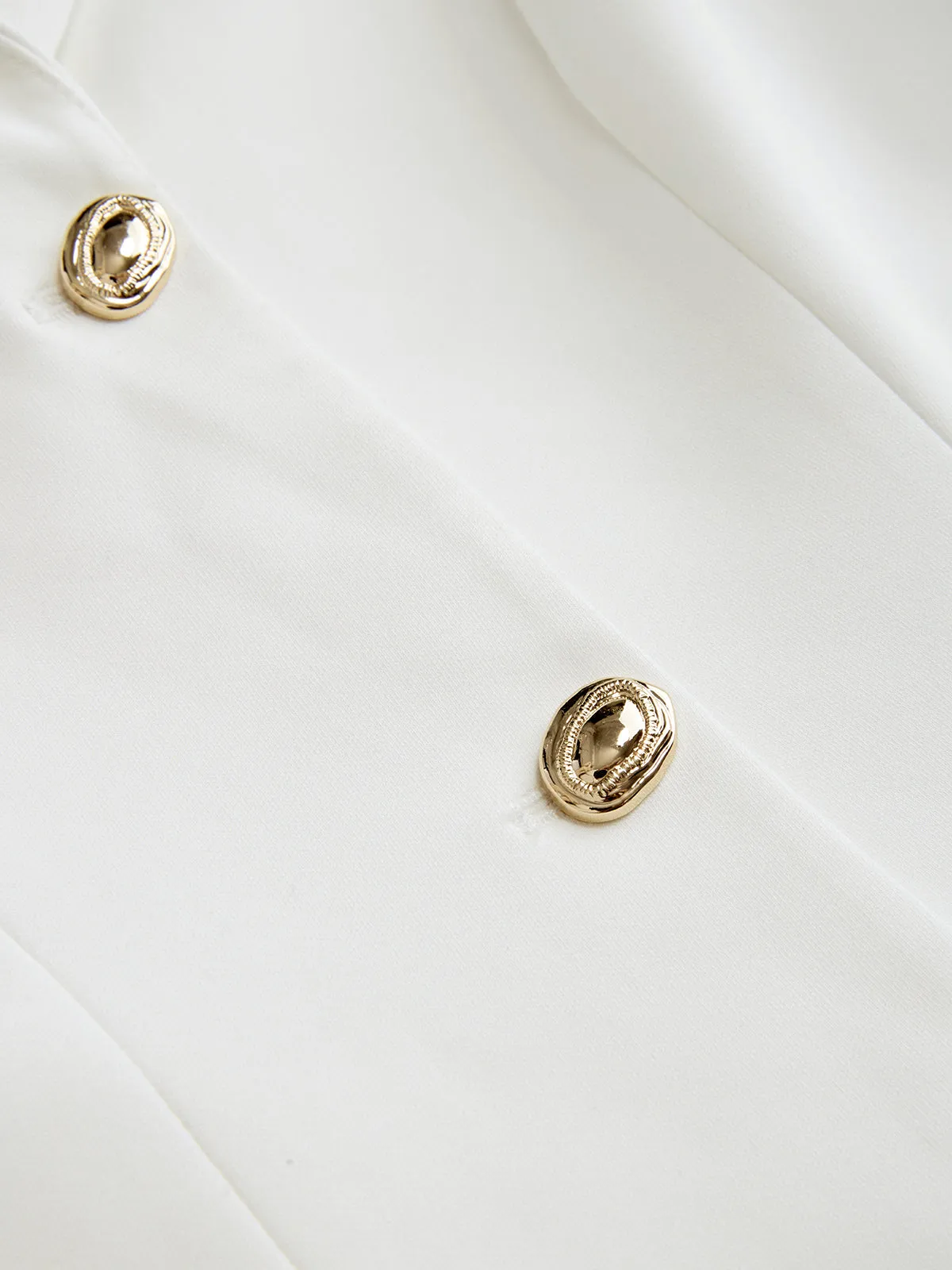 Pleated Hem Tailored Blazer Mini Dress sold by COMMENSE product image thumbnail 4