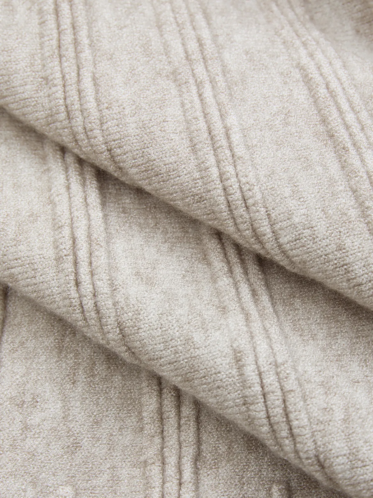 Textured Knit A-Line Midi Skirt sold by COMMENSE product image thumbnail 3