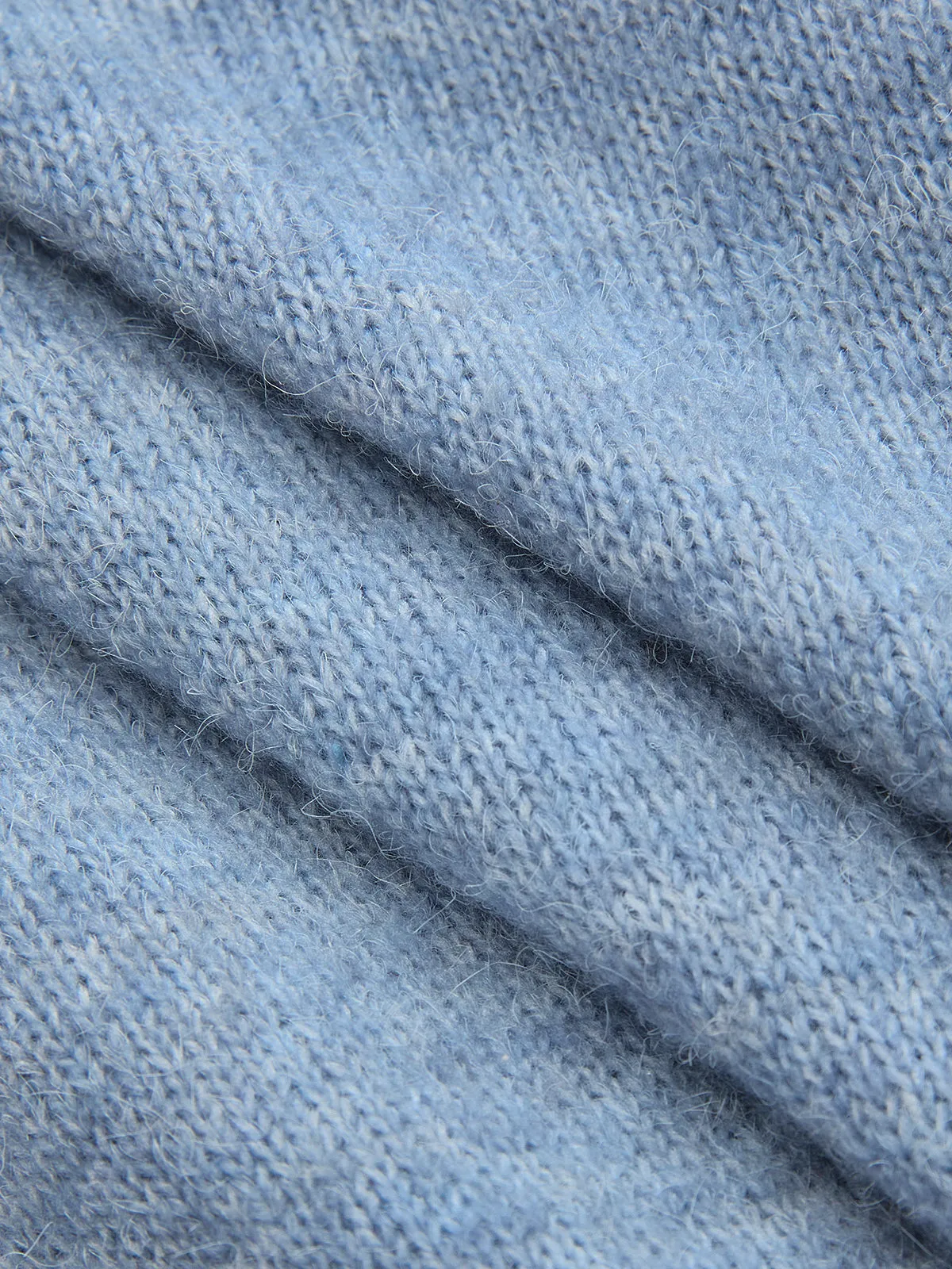 Wool-Blend Knot-Front Sweater sold by COMMENSE product image thumbnail 3