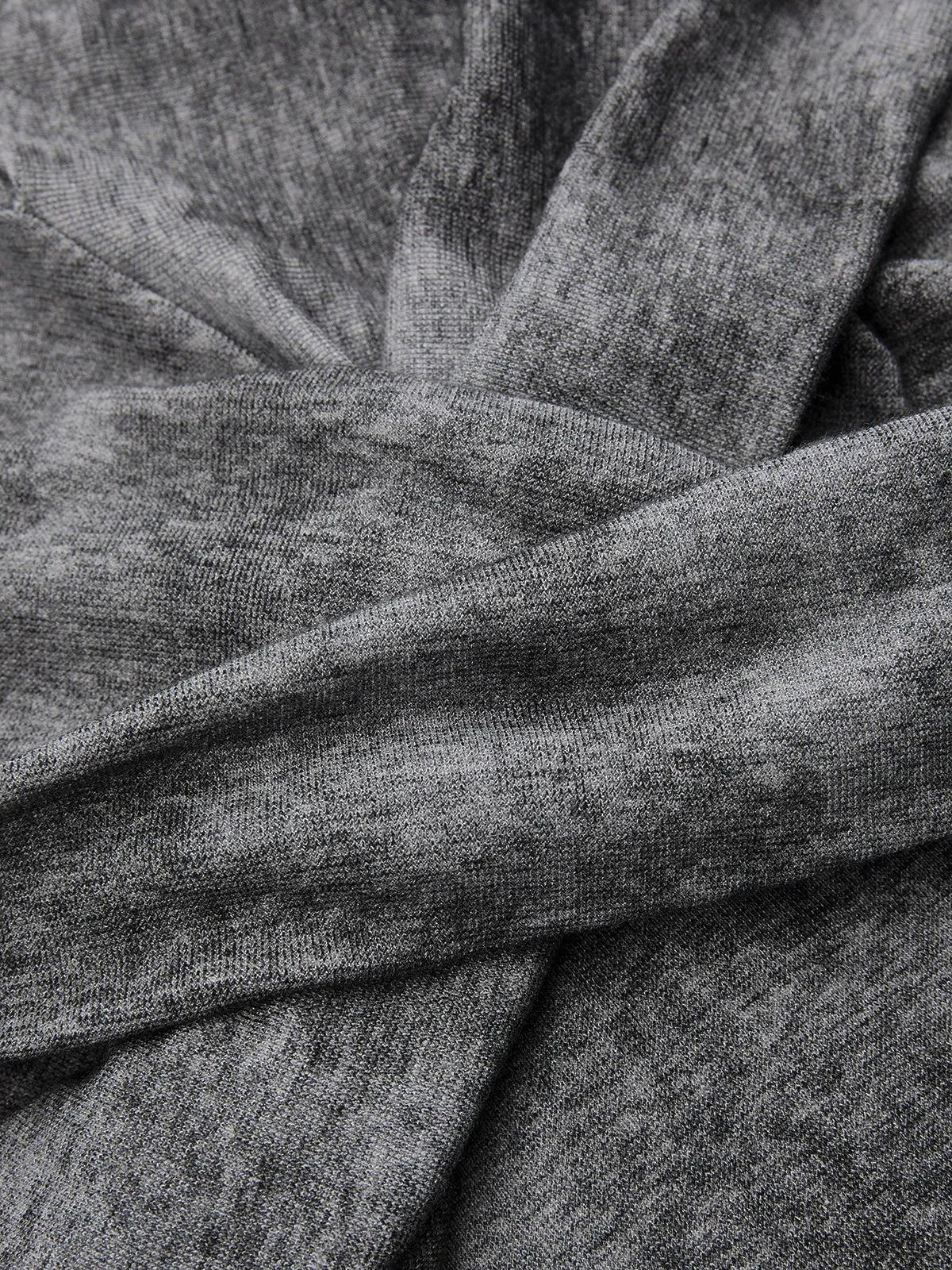 Cross-Front Long-Sleeve Top sold by COMMENSE product image thumbnail 4