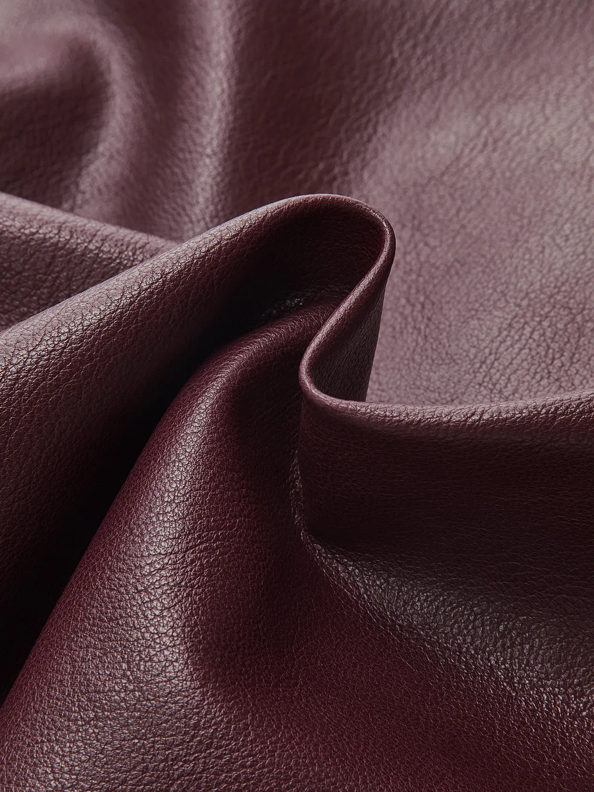 Asymmetric Ruched Faux Leather Mini Skirt sold by COMMENSE product image thumbnail 3