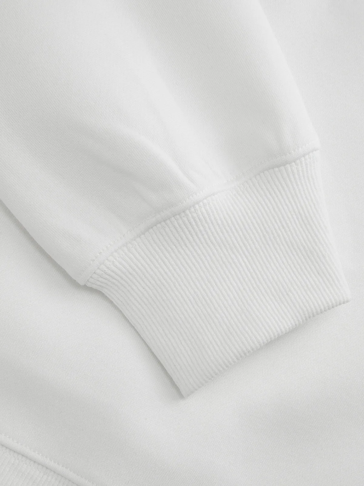 Striped Panel Off-Shoulder Sweatshirt sold by COMMENSE product image thumbnail 4