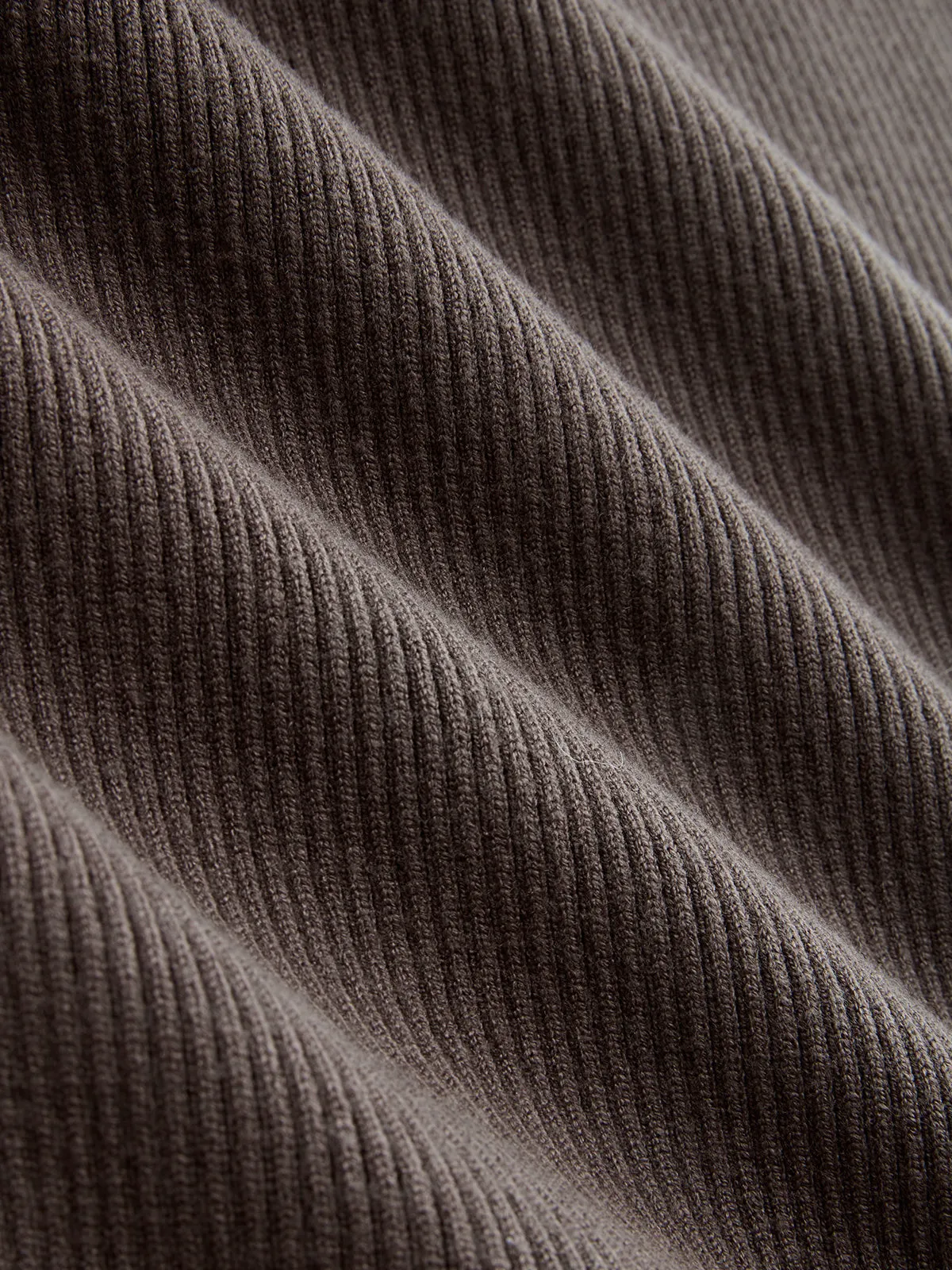 Knit Off-Shoulder Lace Split Midi Dress sold by COMMENSE product image thumbnail 5