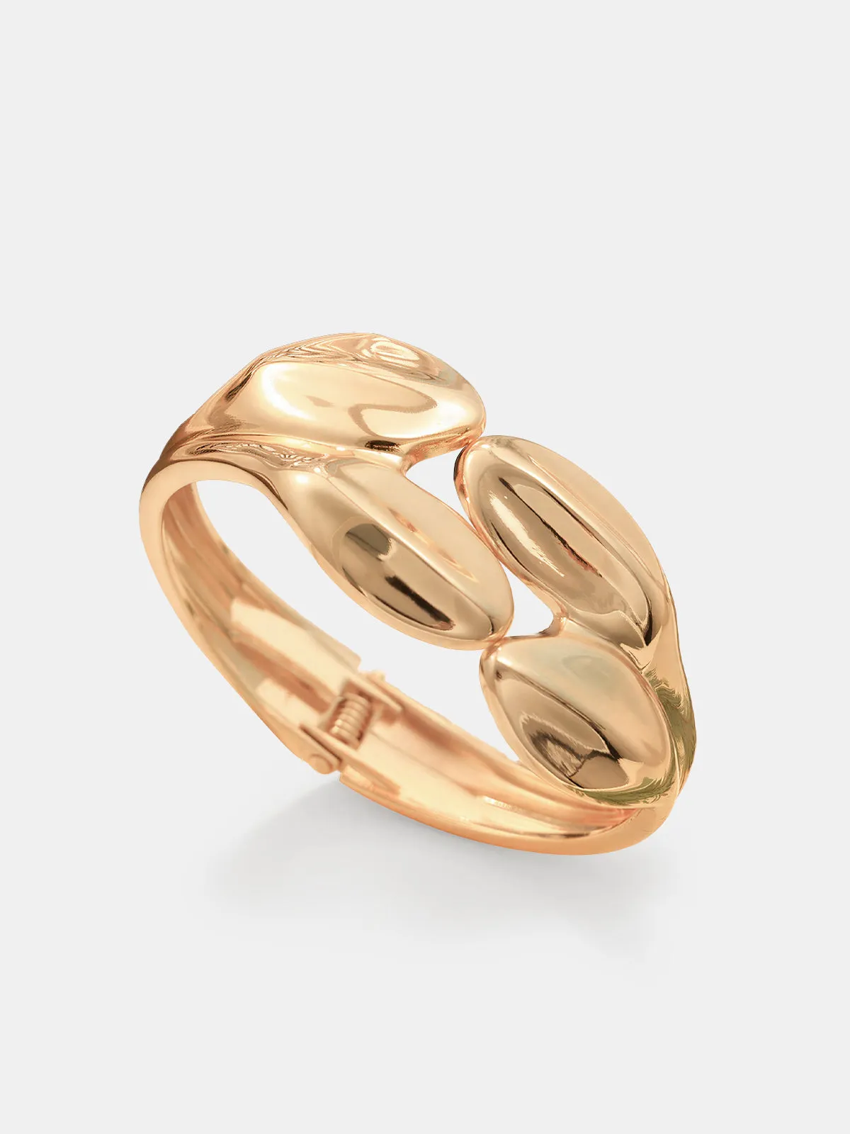 Irregular Sculpted Cuff Bracelet sold by COMMENSE product image thumbnail 4