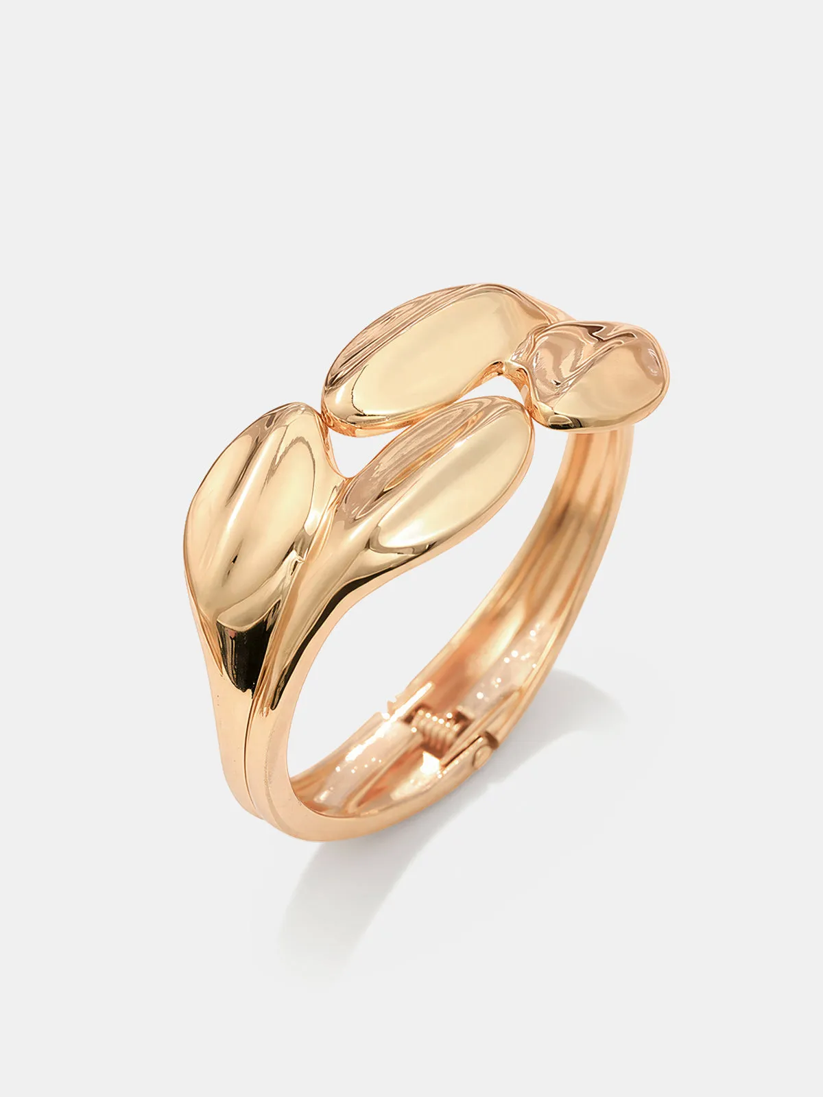 Irregular Sculpted Cuff Bracelet sold by COMMENSE product image thumbnail 2