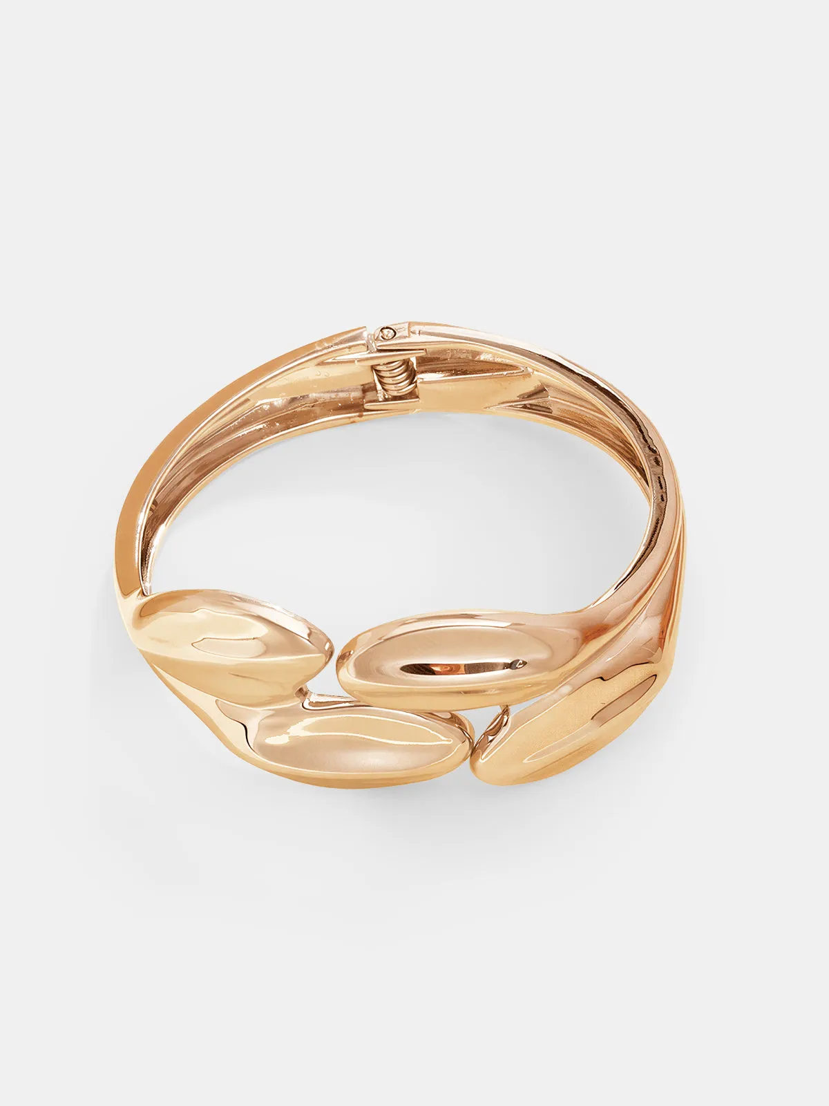 Irregular Sculpted Cuff Bracelet sold by COMMENSE product image thumbnail 3