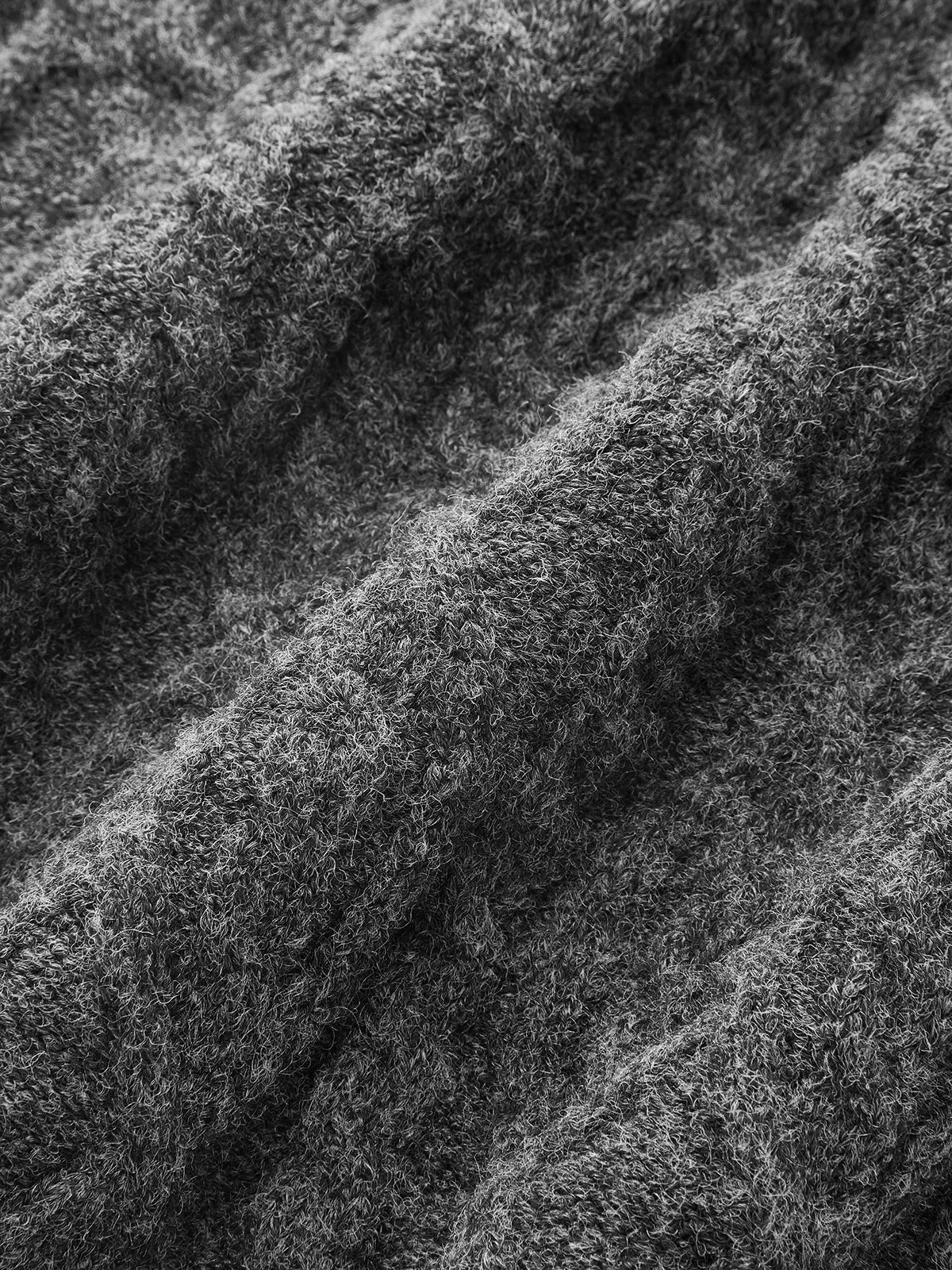 Cable-Knit V-Neck Sweater Vest sold by COMMENSE product image thumbnail 3