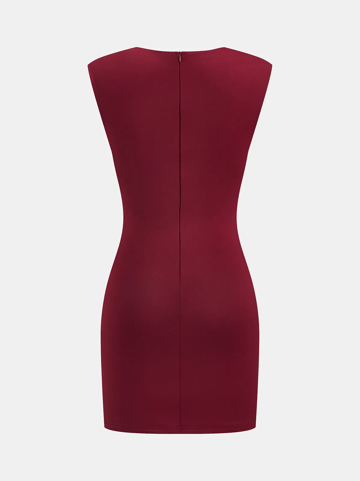 Square-Neck Sleeveless Dress sold by COMMENSE product image thumbnail 2