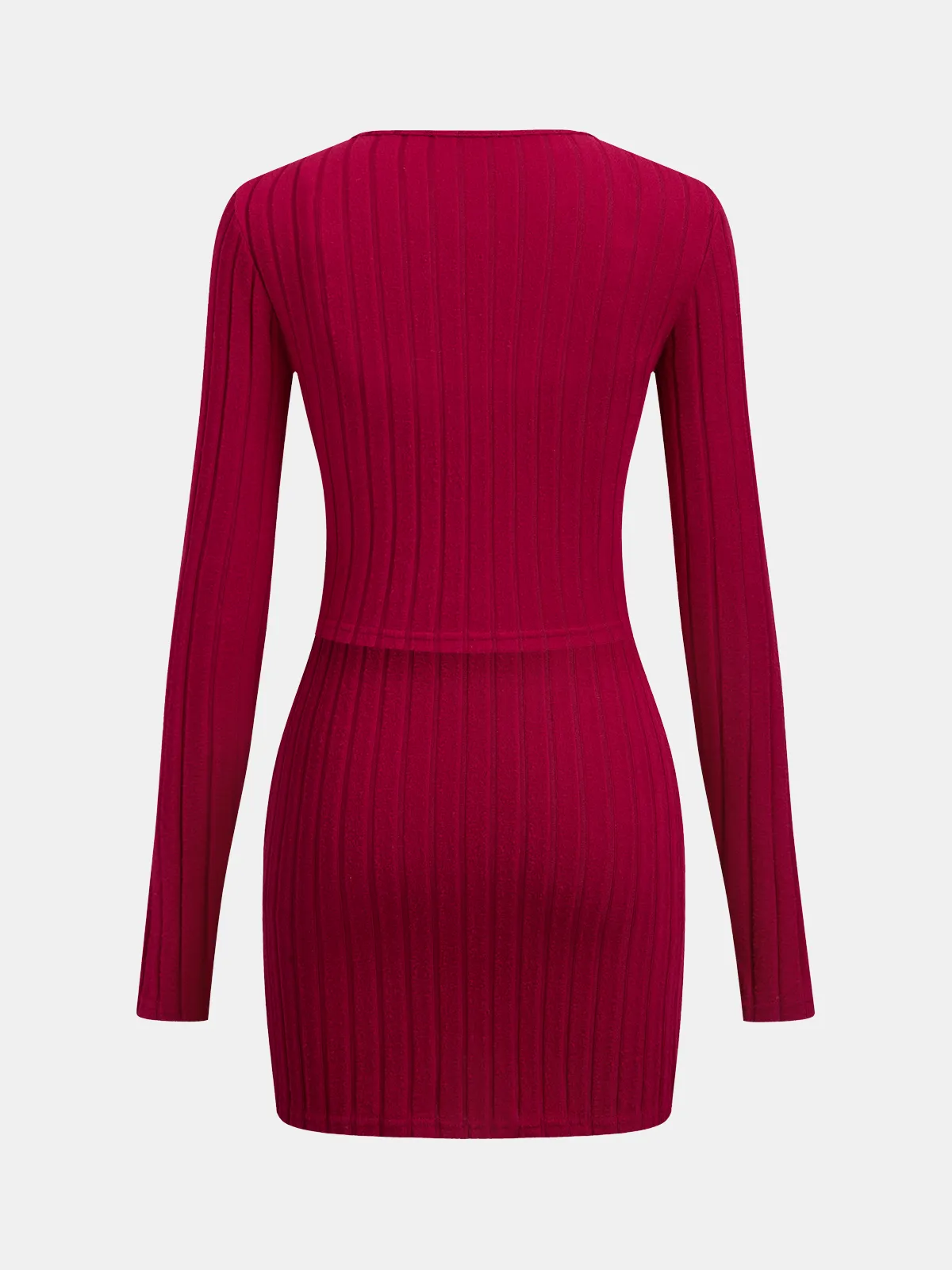 Cardigan & Cami Dress Two-Piece Set sold by COMMENSE product image thumbnail 2