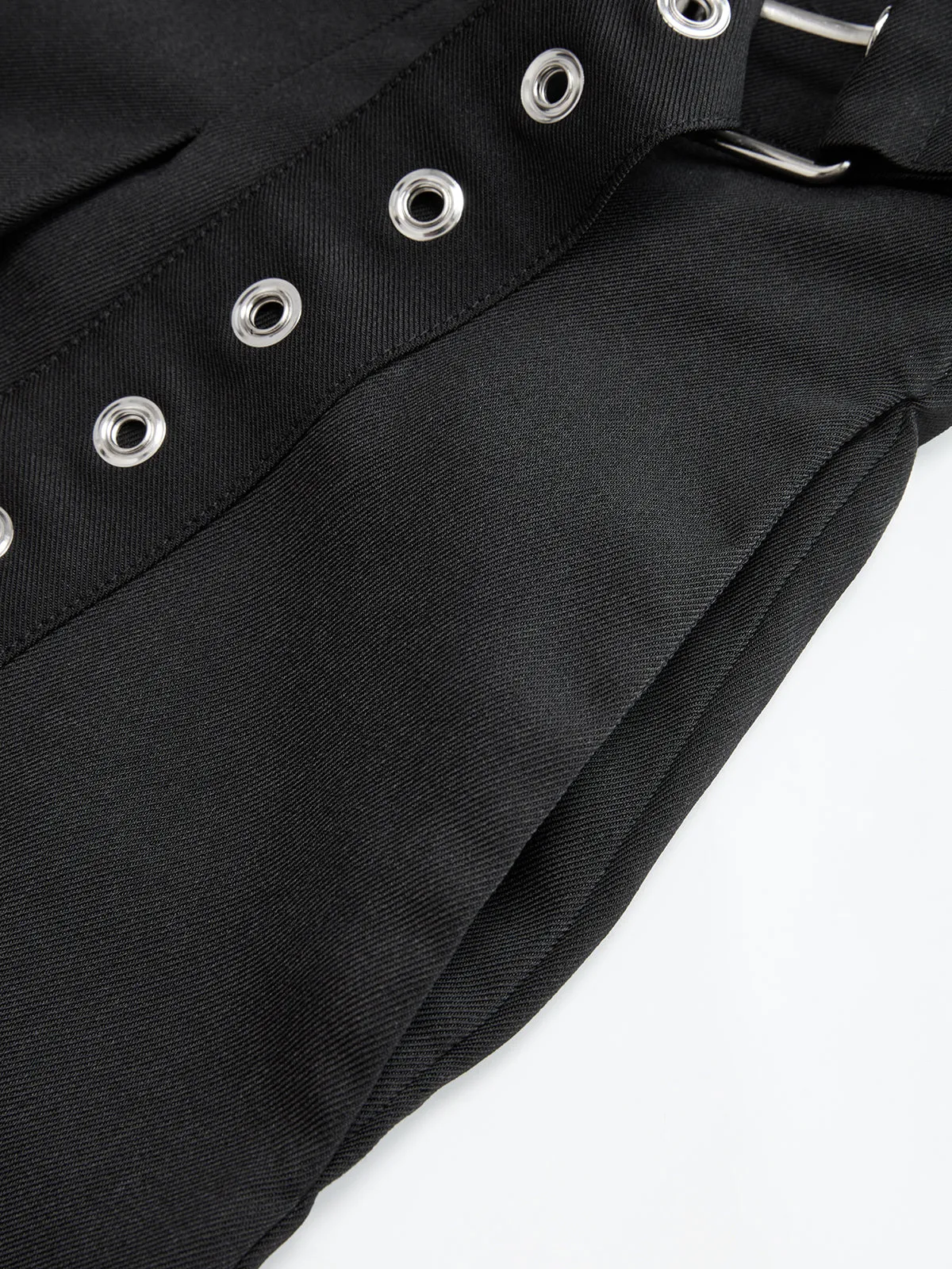 Wrap-Front Wide-Leg Pants sold by COMMENSE product image thumbnail 5