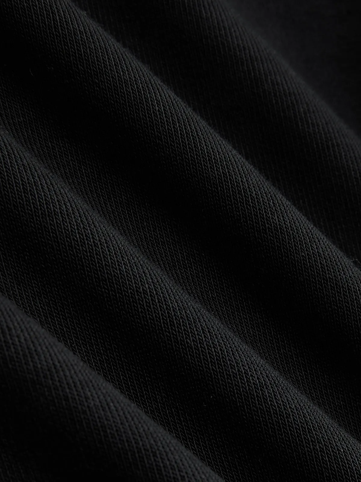 Shoulder-Padded Cinched Long-Sleeve Sweatshirt sold by COMMENSE product image thumbnail 3