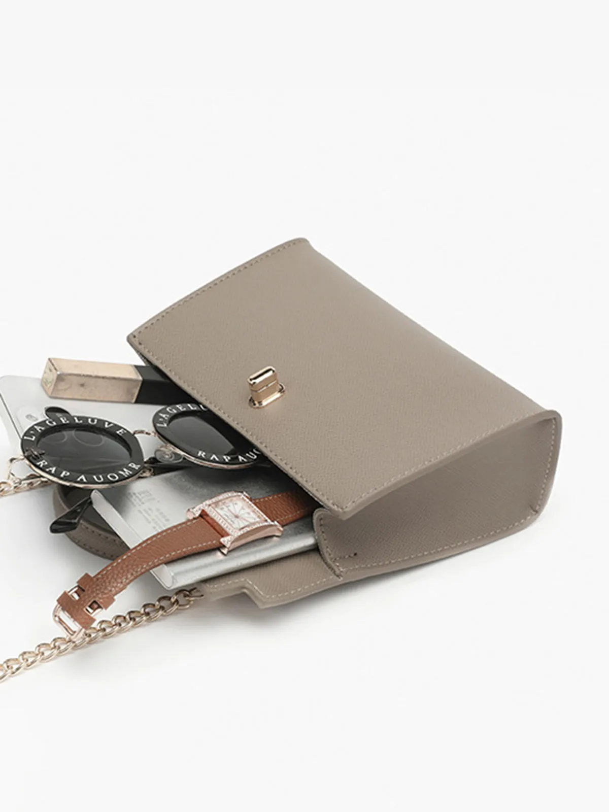 Mini Flap Crossbody Handbag sold by COMMENSE product image thumbnail 5