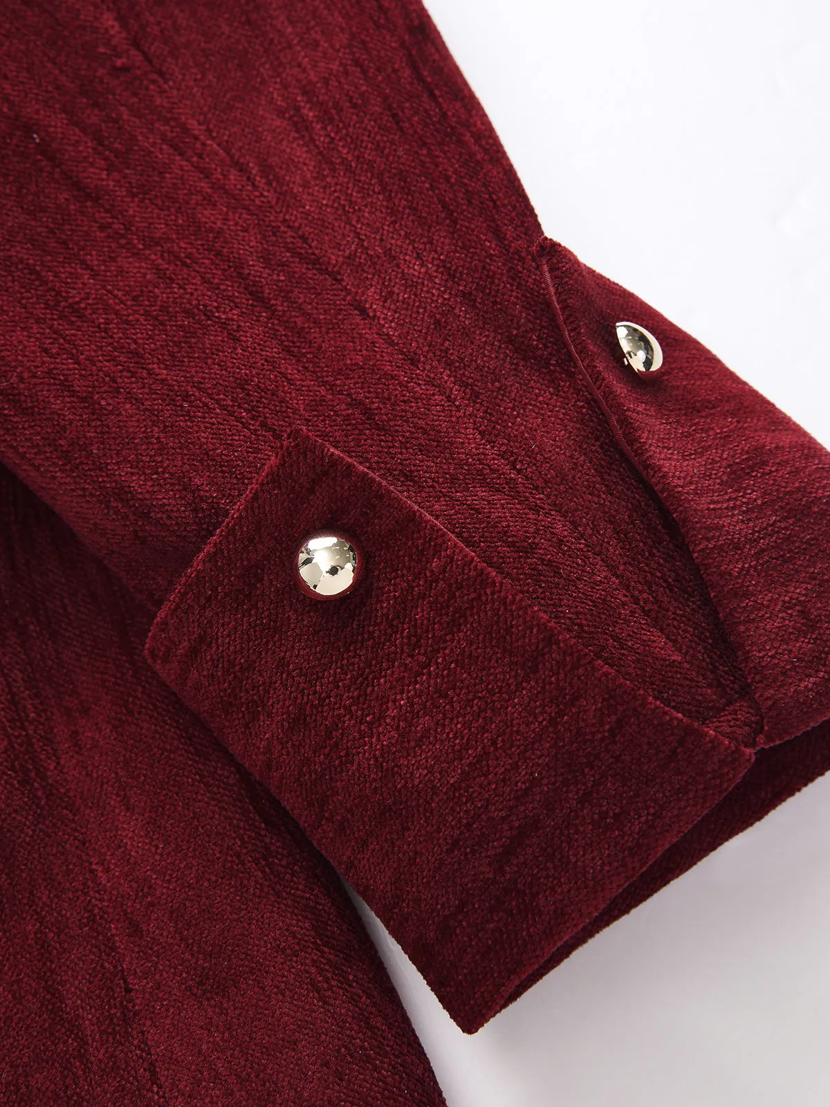 Stand Collar Metal Detail Jacket sold by COMMENSE product image thumbnail 3