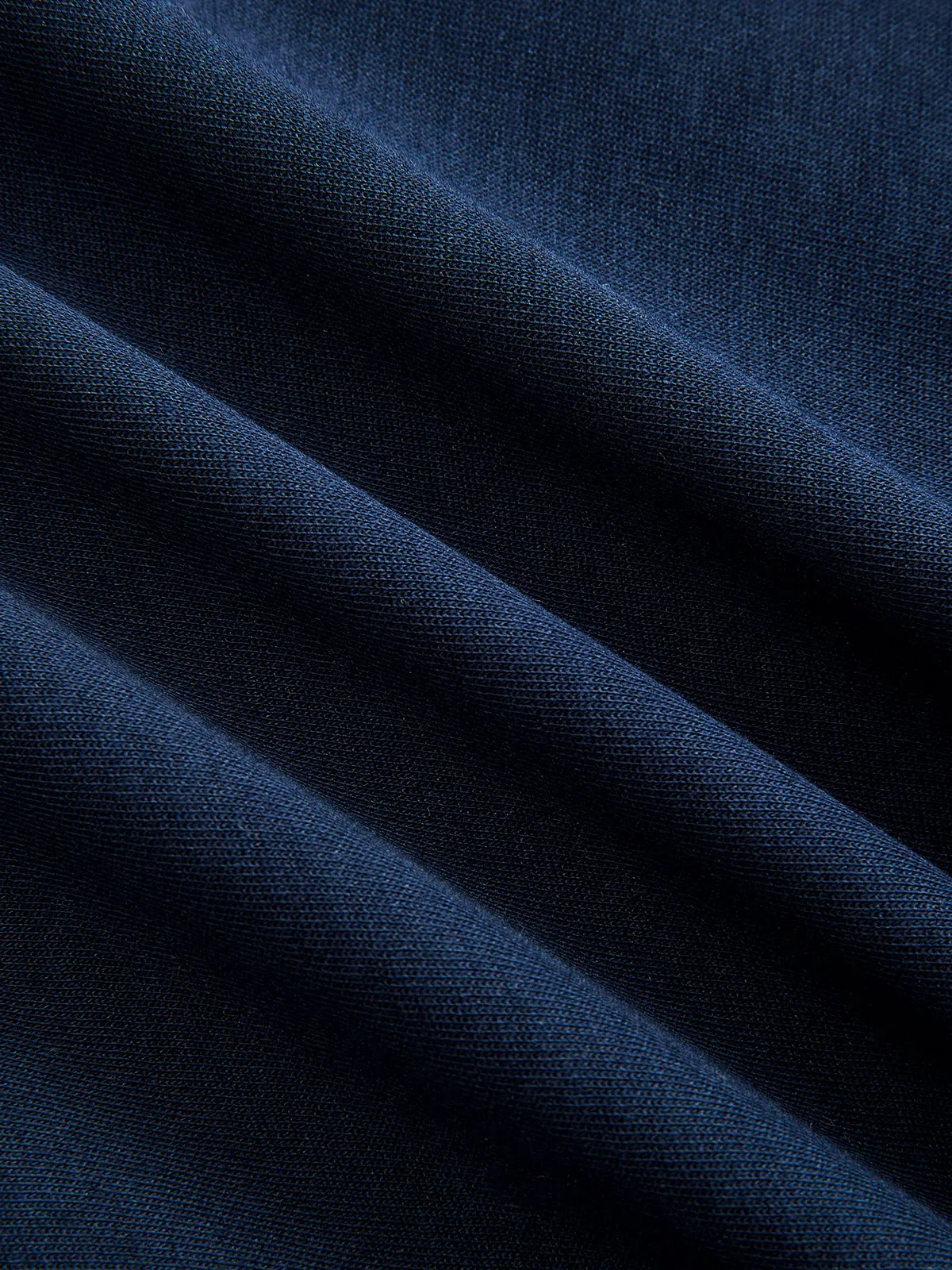 Denim Collar Cinched Waist Sweatshirt sold by COMMENSE product image thumbnail 3