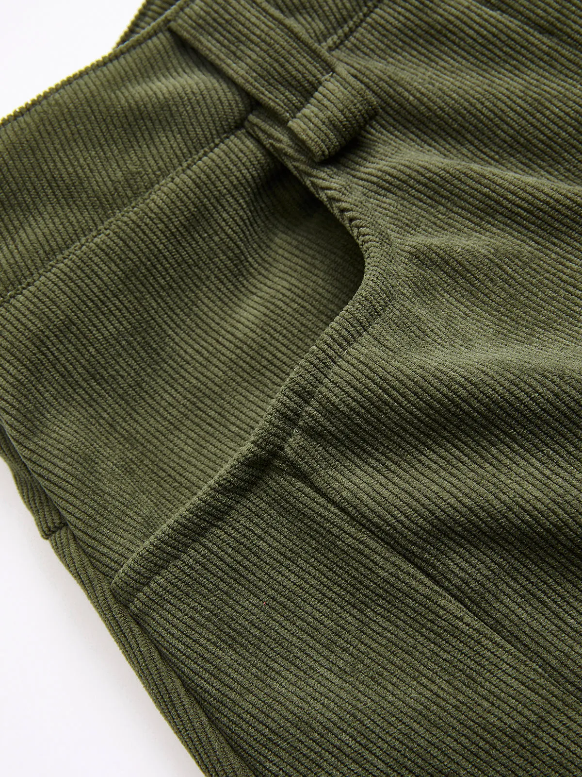 Corduroy High-Waist Wide-Leg Pants sold by COMMENSE product image thumbnail 4