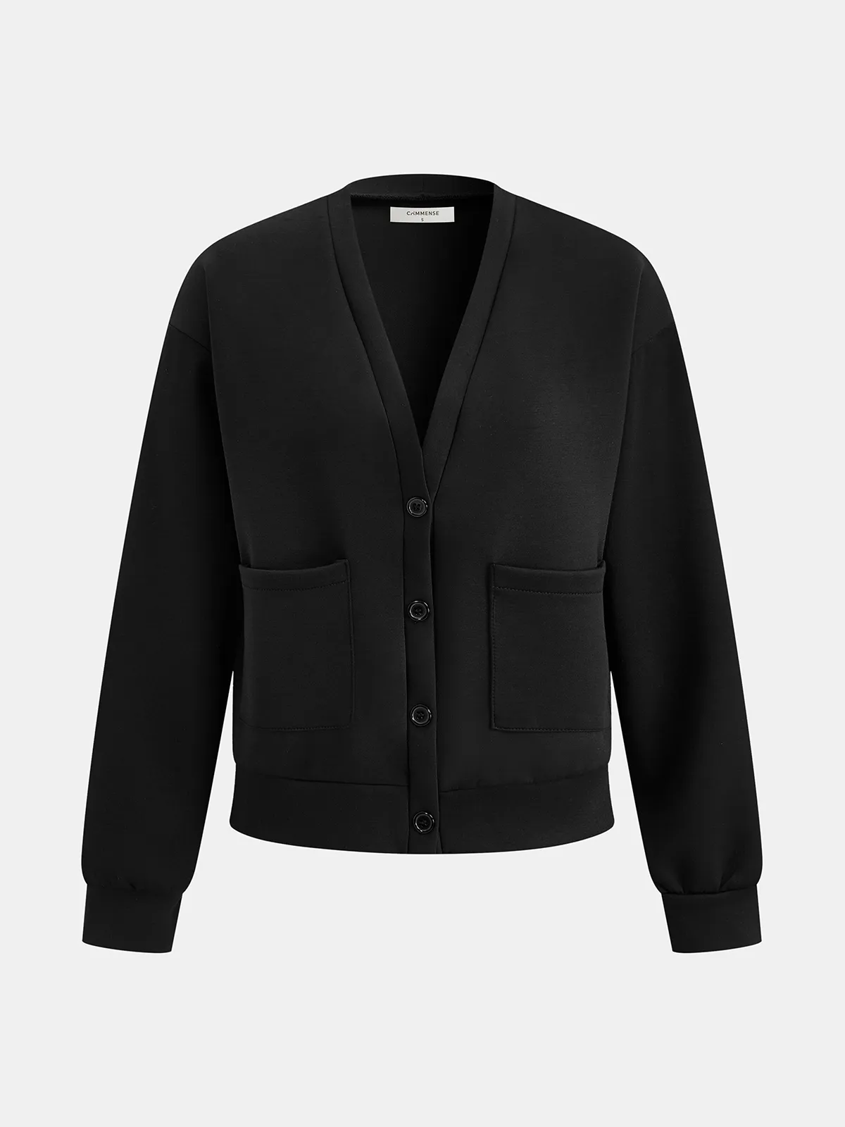 V-Neck Cardigan & Drawstring Pants Set sold by COMMENSE product image thumbnail 2