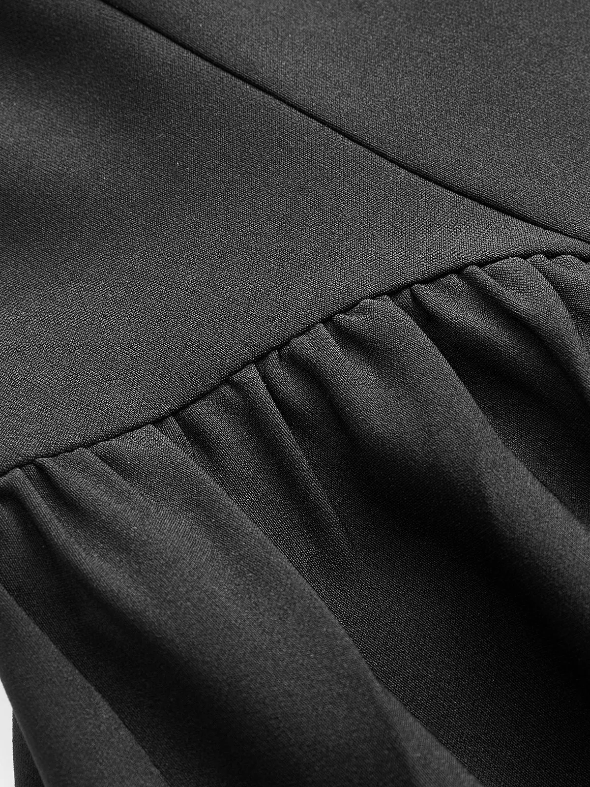 Keyhole Neckline Sleeveless Large-Flare Maxi Dress sold by COMMENSE product image thumbnail 5