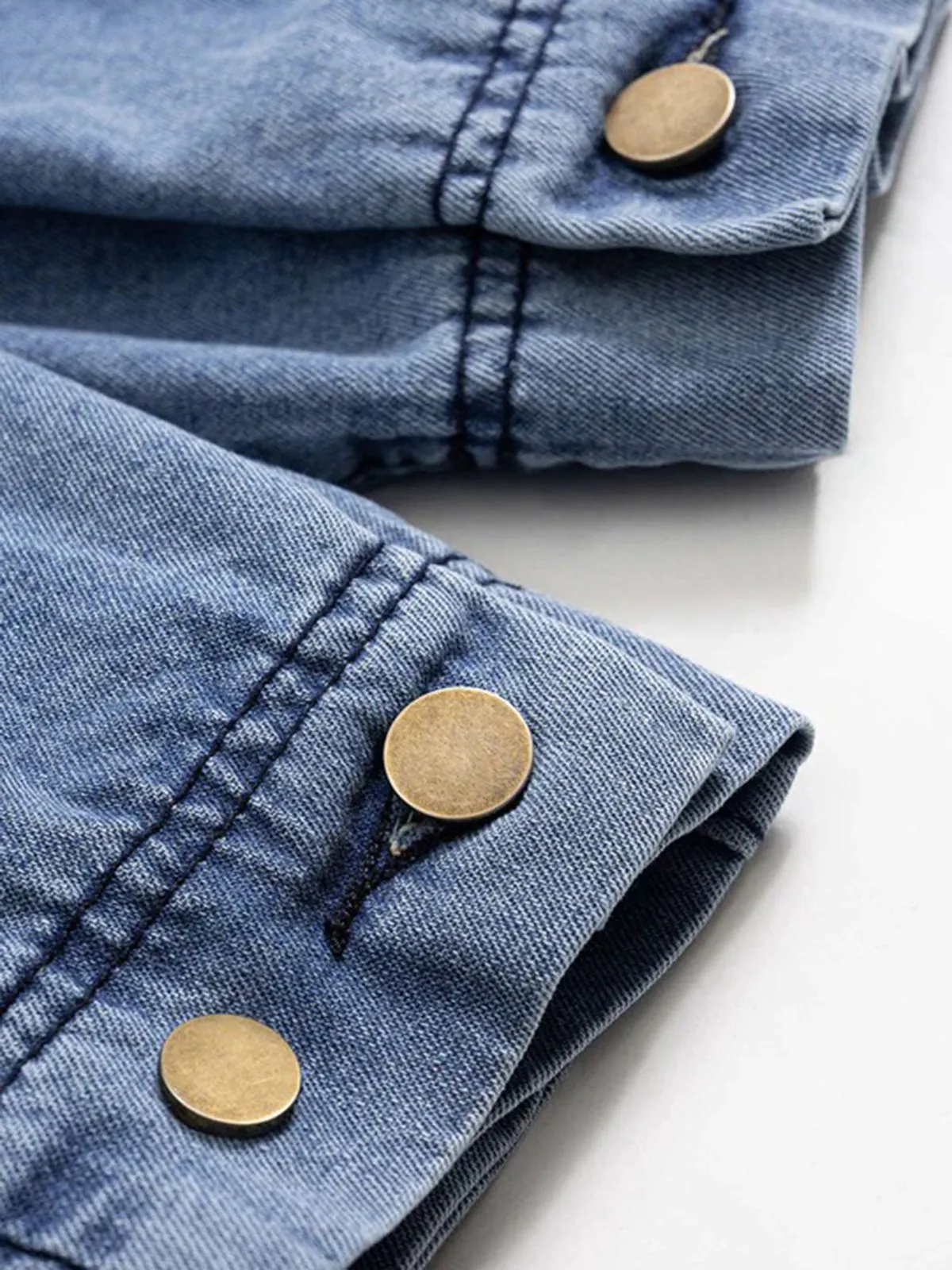 High-Waisted Balloon-Leg Denim Pants sold by COMMENSE product image thumbnail 5