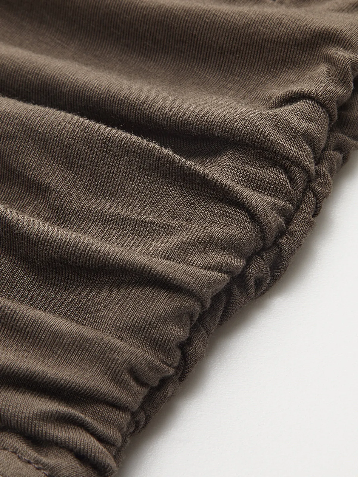 Tie-Neck Ruched Blouse sold by COMMENSE product image thumbnail 4