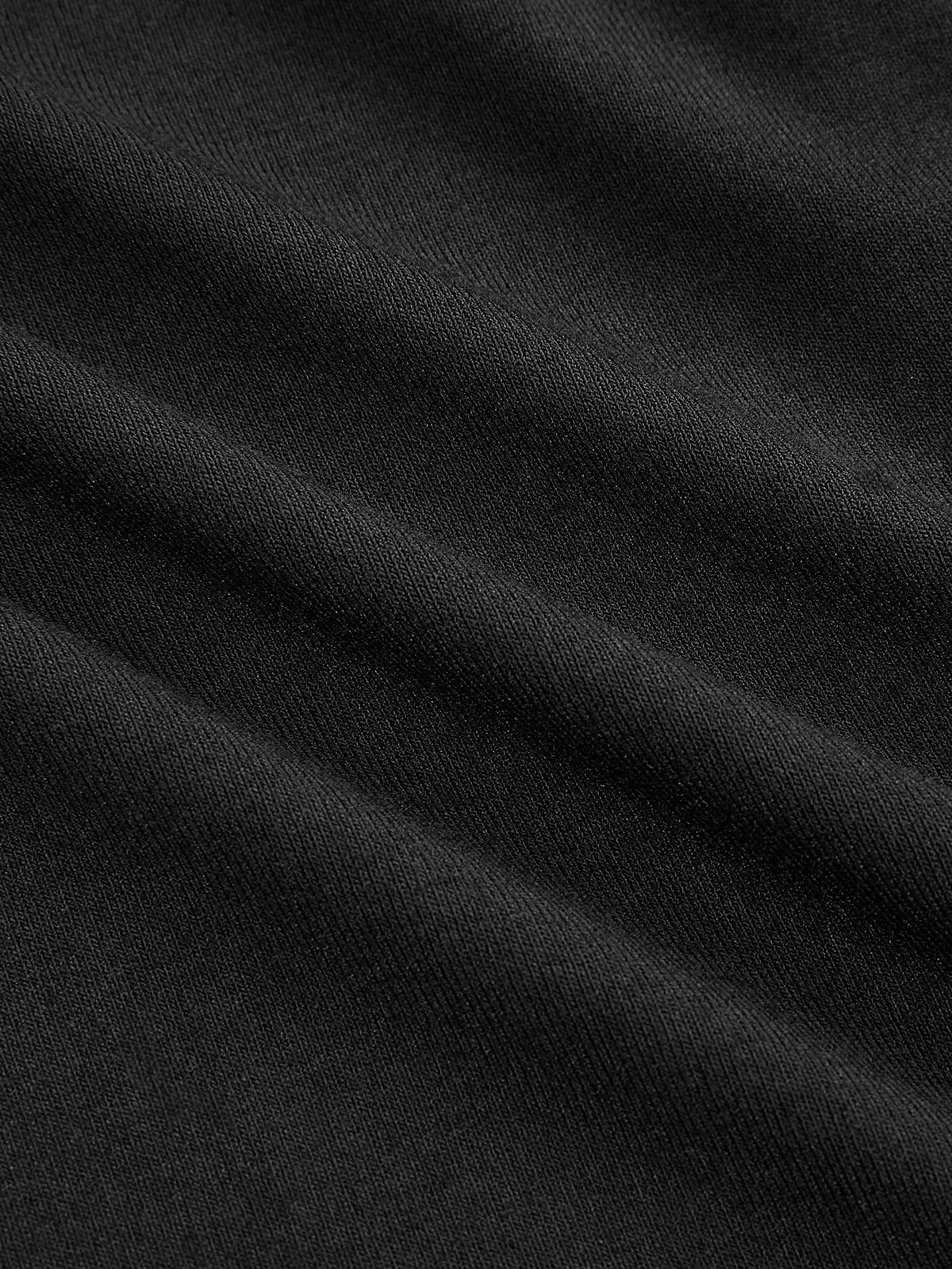 Faux Leather Panel Button-Front Knit Top sold by COMMENSE product image thumbnail 3