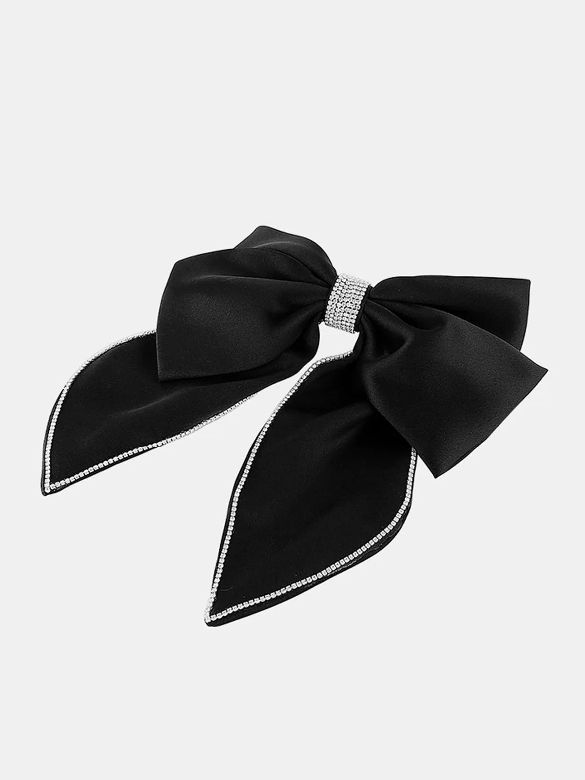 Rhinestone Trim Bow Hair Accessory sold by COMMENSE product image thumbnail 4