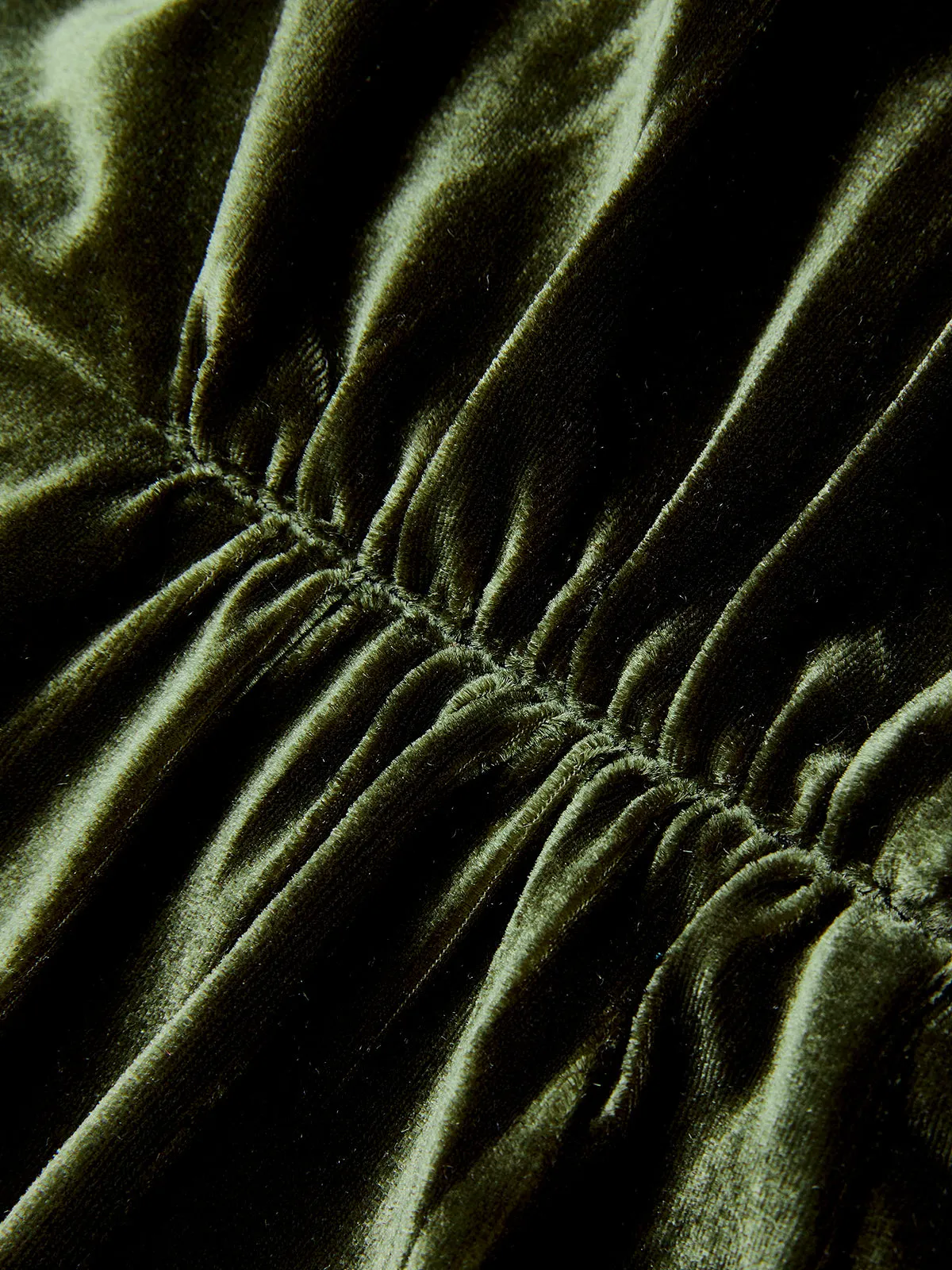 Velvet Sleeveless Belted Wide-Leg Jumpsuit sold by COMMENSE product image thumbnail 4