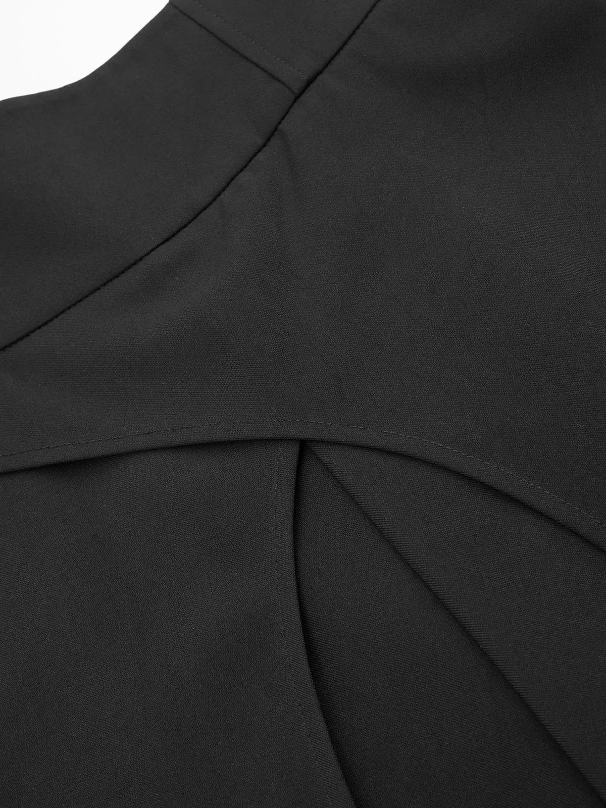High-Waisted Asymmetrical Wide-Leg Pants sold by COMMENSE product image thumbnail 3